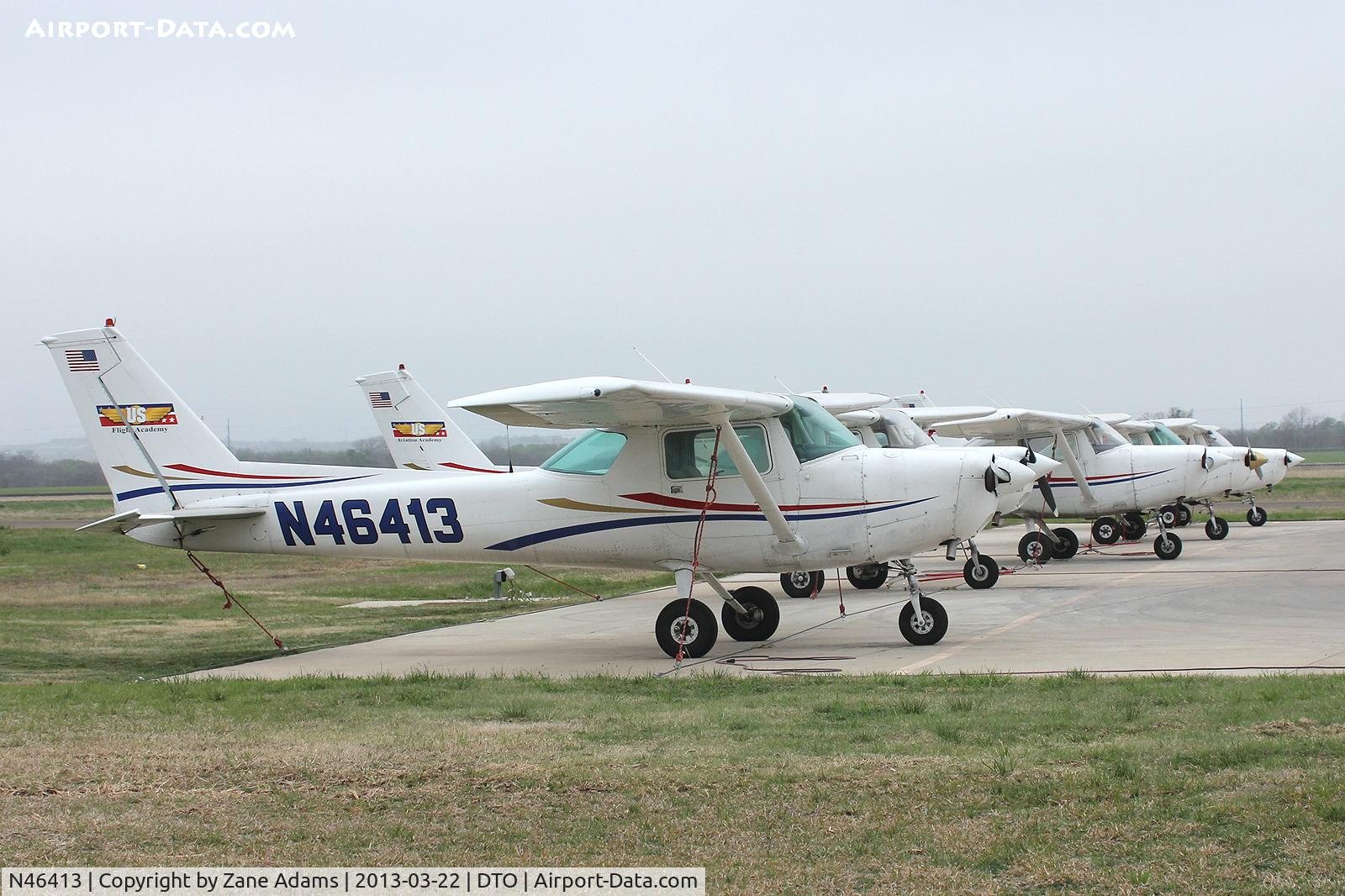 N46413, 1978 Cessna 152 C/N 15283045, At Denton Municipal Airport