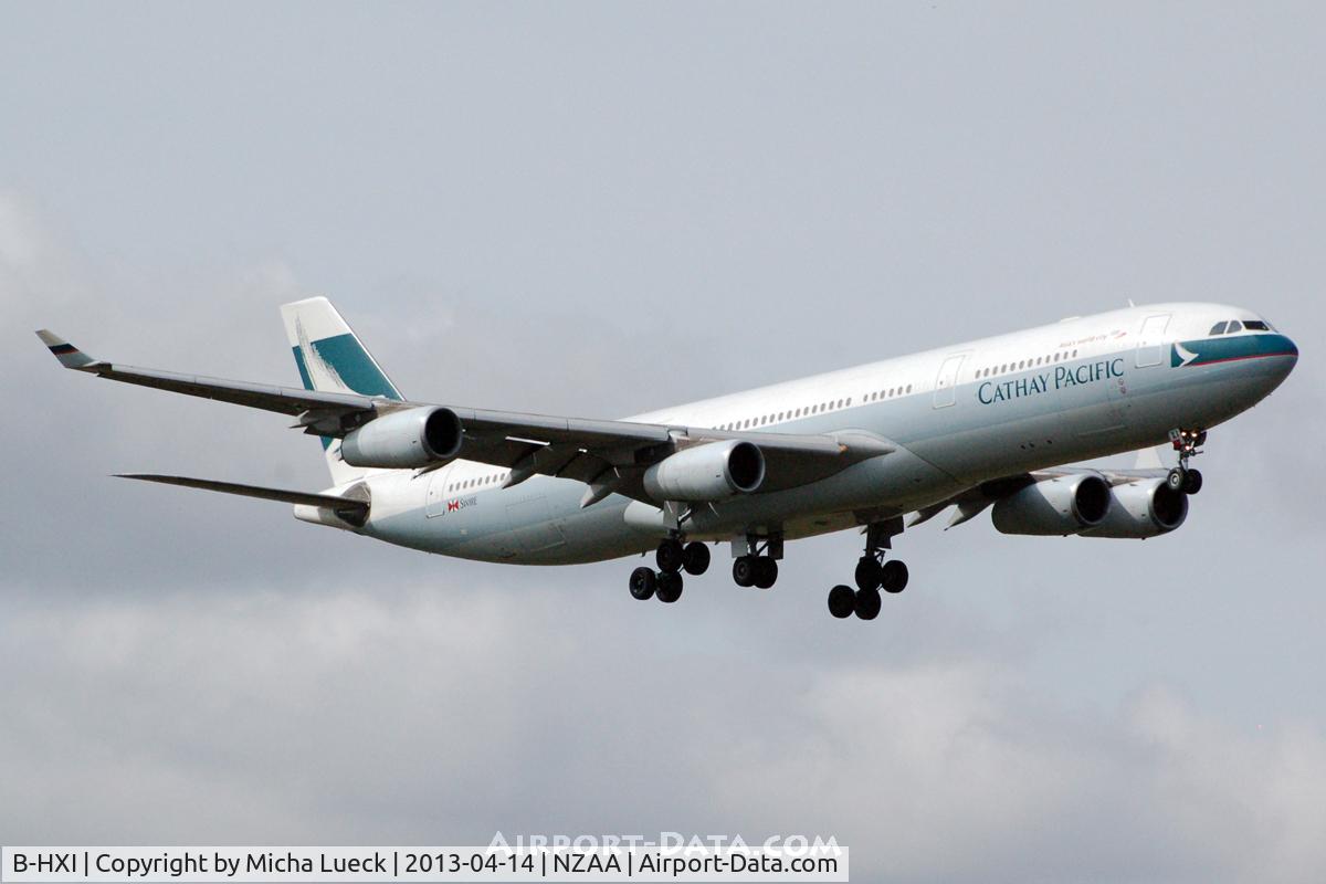 B-HXI, 1998 Airbus A340-313X C/N 220, At Auckland
