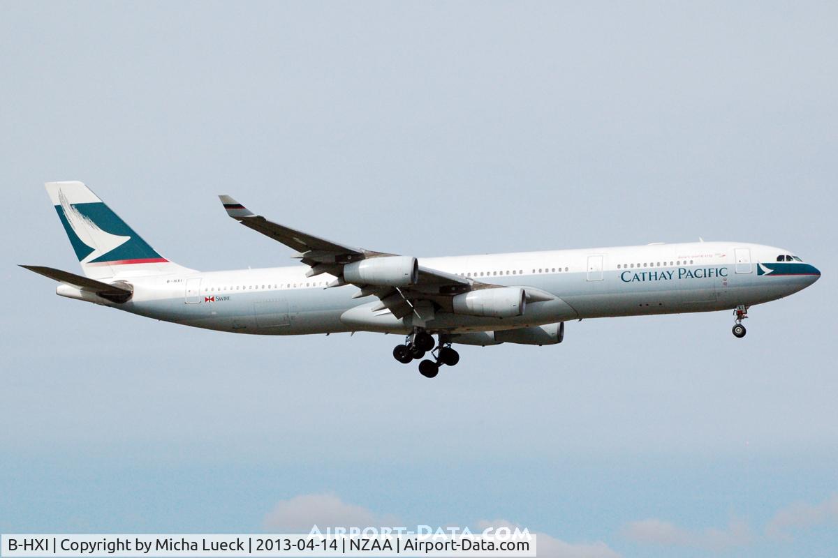 B-HXI, 1998 Airbus A340-313X C/N 220, At Auckland