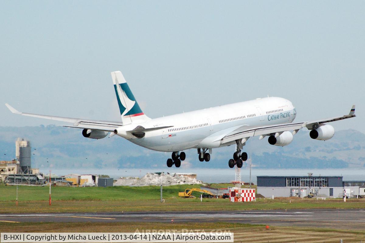 B-HXI, 1998 Airbus A340-313X C/N 220, At Auckland