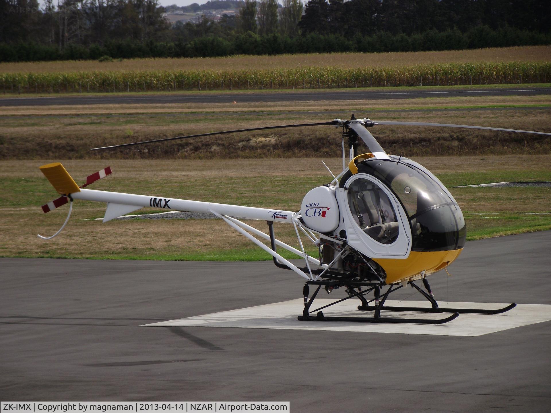 ZK-IMX, 2007 Schweizer 269C-1 C/N 316, on apron looking good