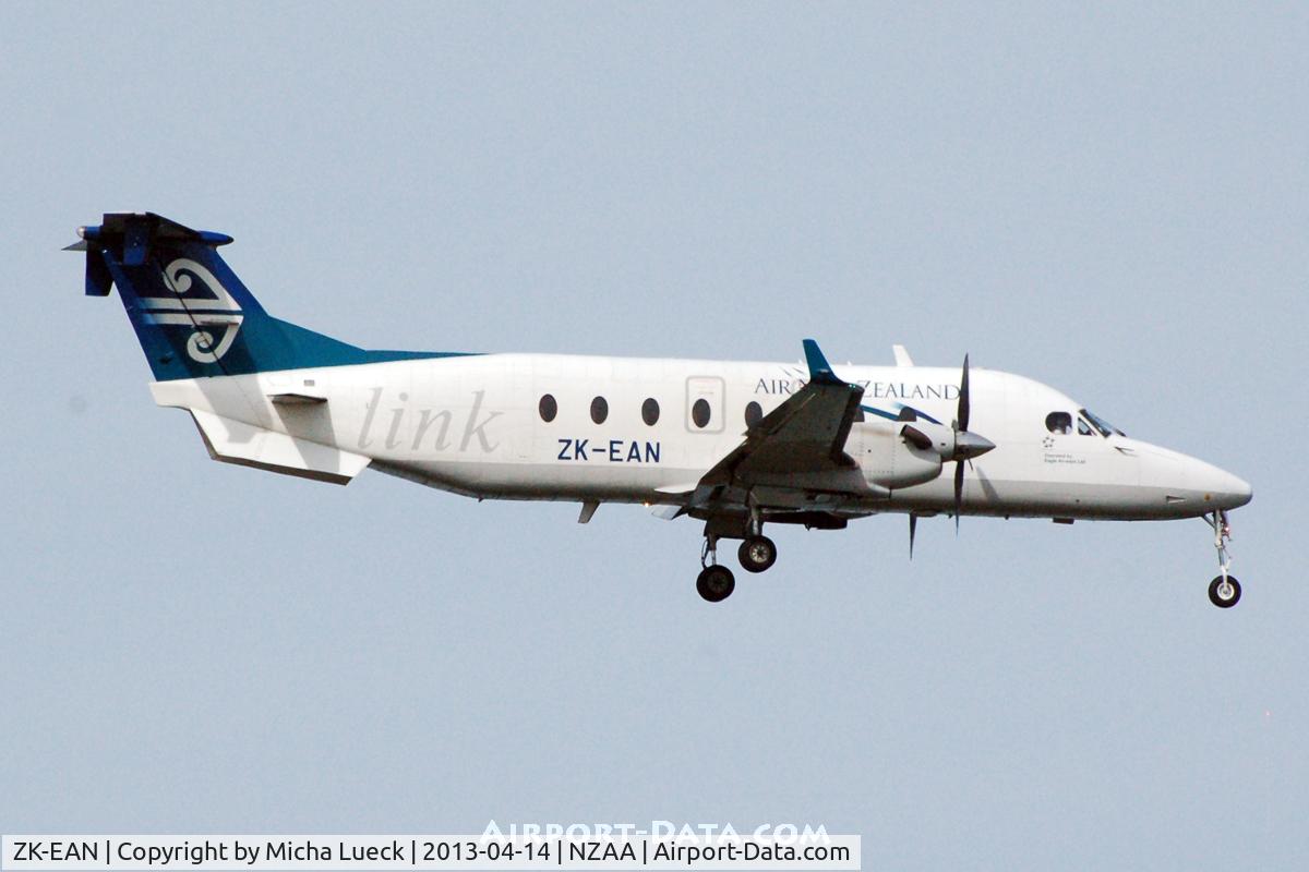 ZK-EAN, 2002 Raytheon Aircraft Company 1900D C/N UE-437, At Auckland