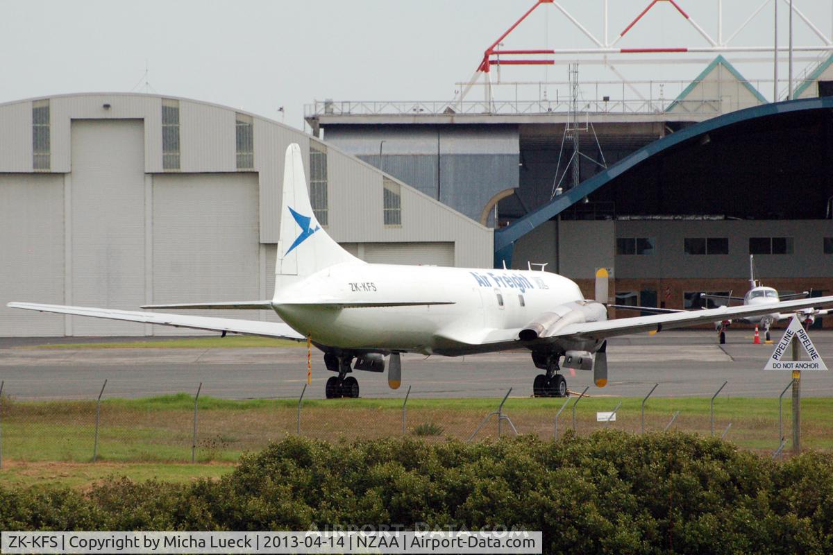 ZK-KFS, Convair VC-131F (R4Y-1) Samaritan C/N 277, At Auckland