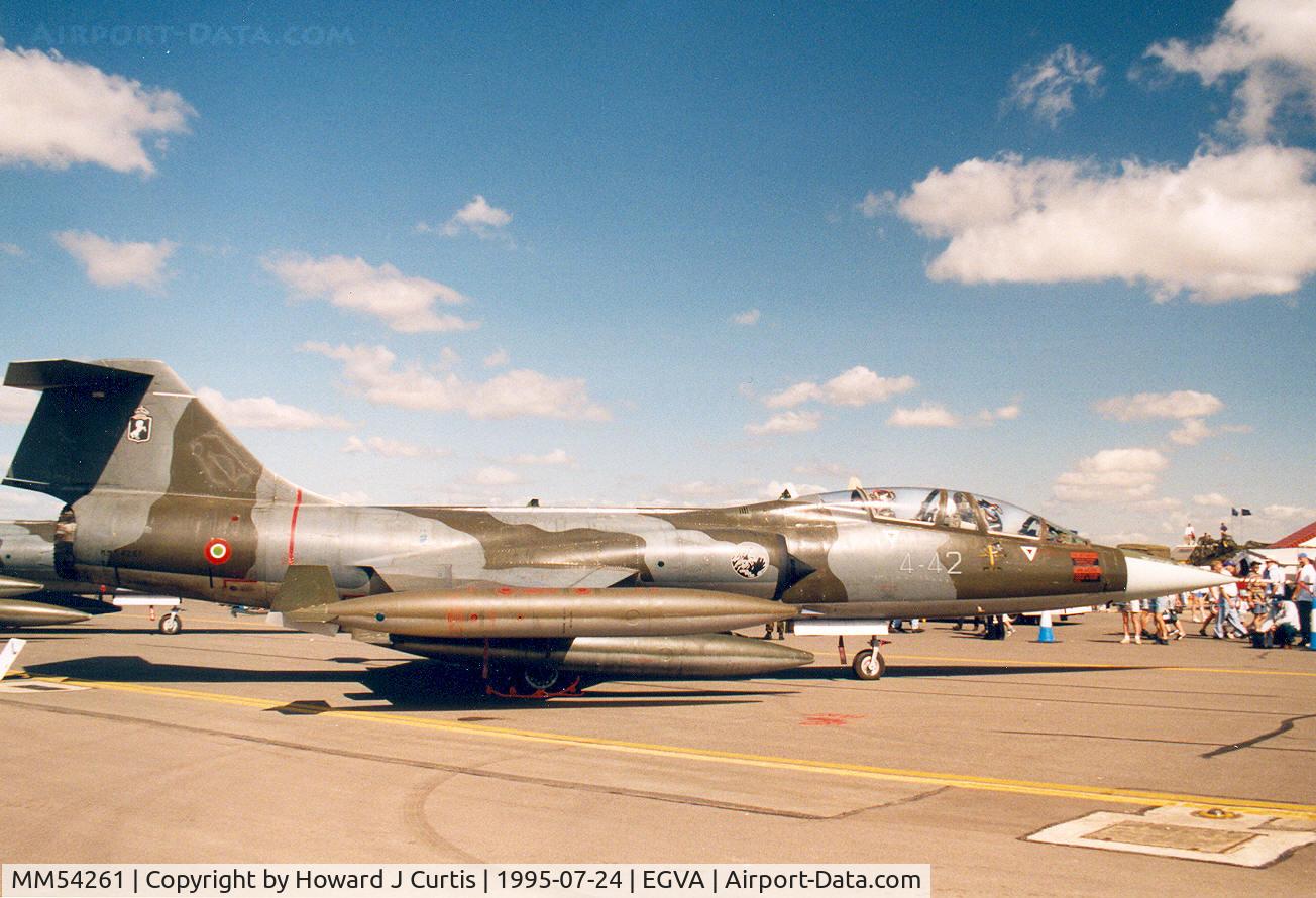 MM54261, Lockheed TF-104G Starfighter C/N 583H-5212, In the static display.