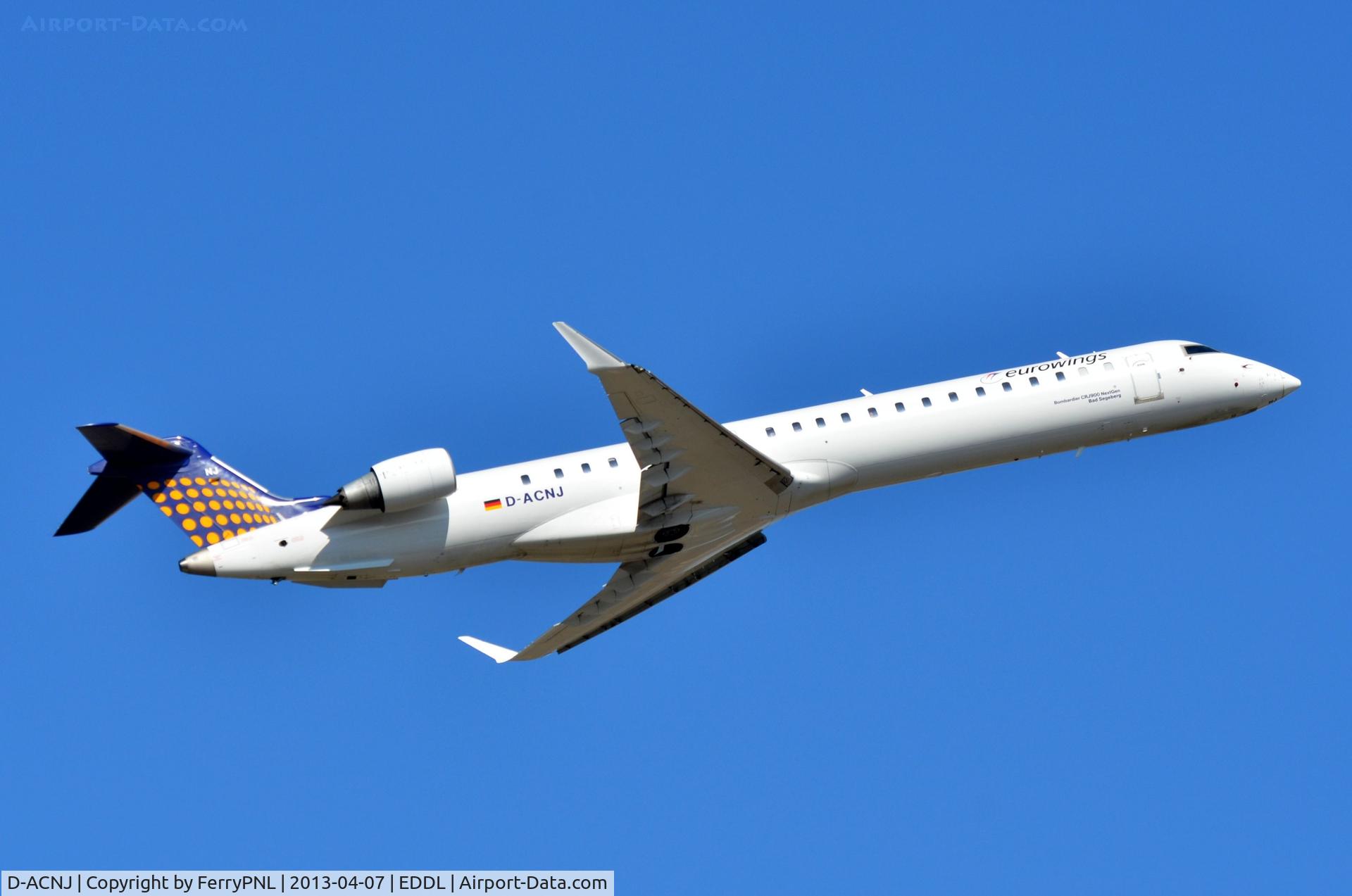 D-ACNJ, 2010 Bombardier CRJ-900 NG (CL-600-2D24) C/N 15249, Eurowings CL900