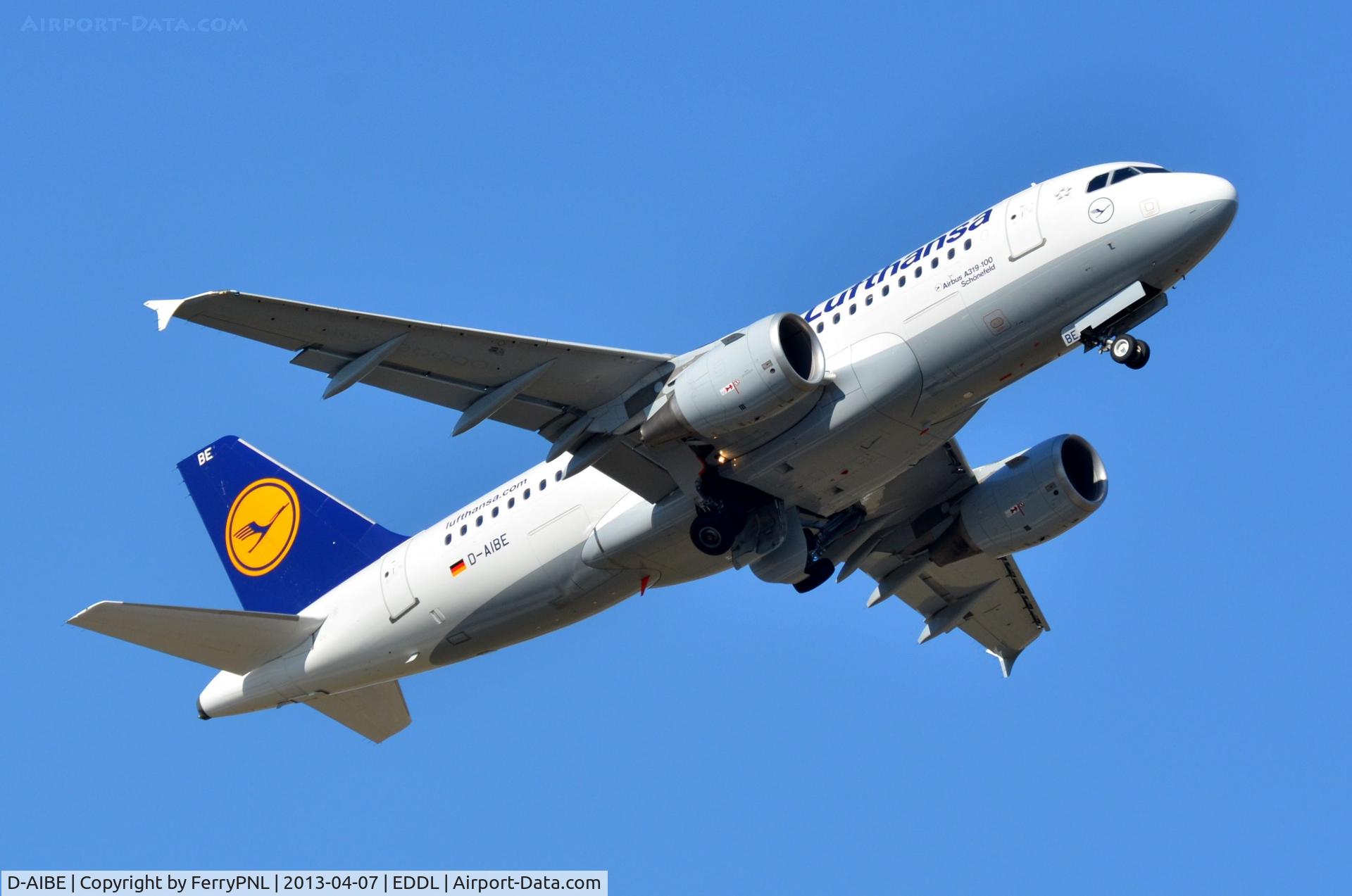 D-AIBE, 2010 Airbus A319-112 C/N 4511, LH A319 departure