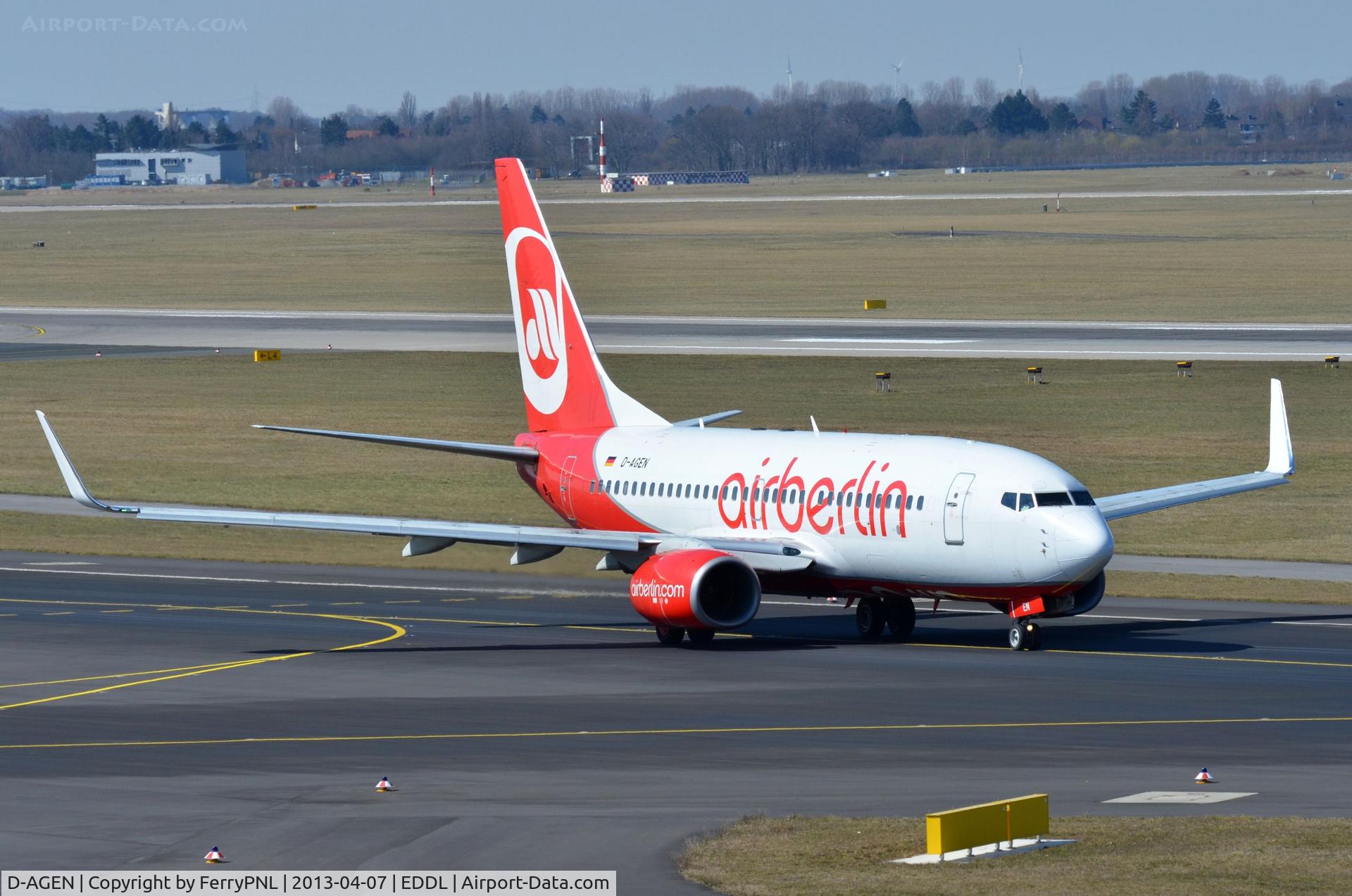 D-AGEN, 1998 Boeing 737-75B C/N 28100, AB B737