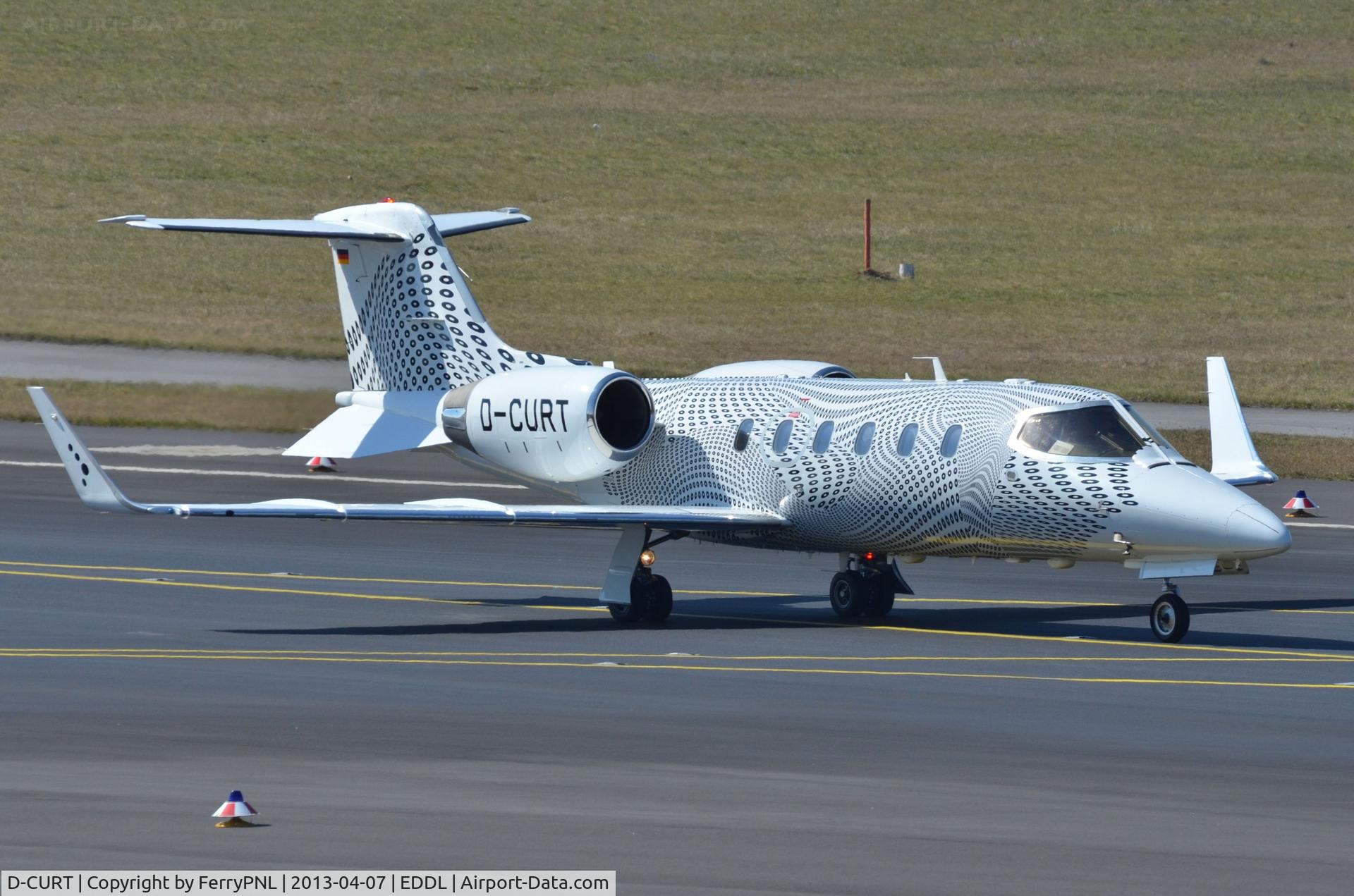 D-CURT, 1991 Learjet 31A C/N 31A-042, Air Traffic Lj31A has a unique c/s