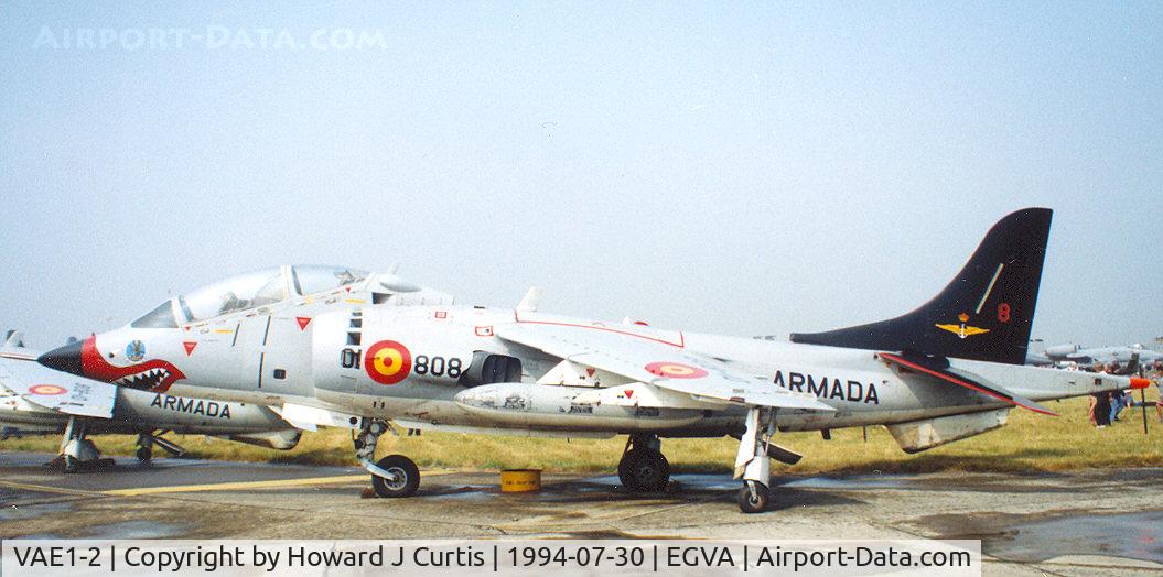 VAE1-2, McDonnell Douglas TAV-8S Matador C/N 212030, Spanish Navy