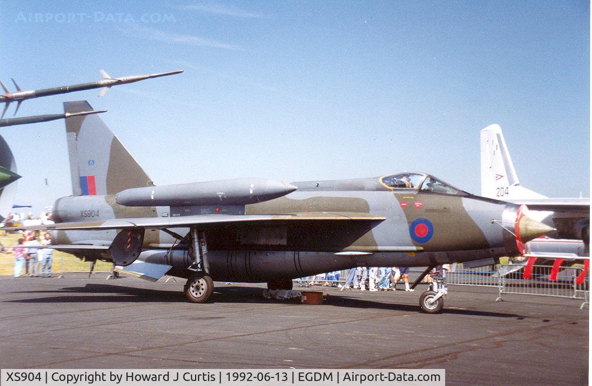 XS904, 1966 English Electric Lightning F.6 C/N 95250, At Air Tattoo International.