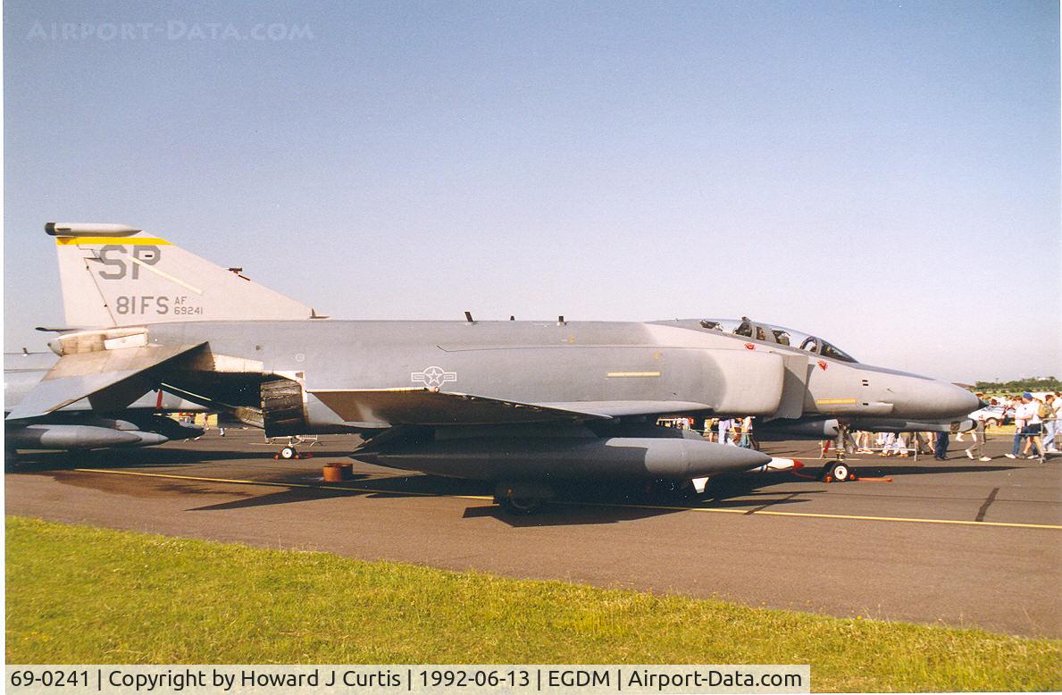69-0241, 1969 McDonnell Douglas F-4G Phantom II C/N 3764, At Air Tattoo International.