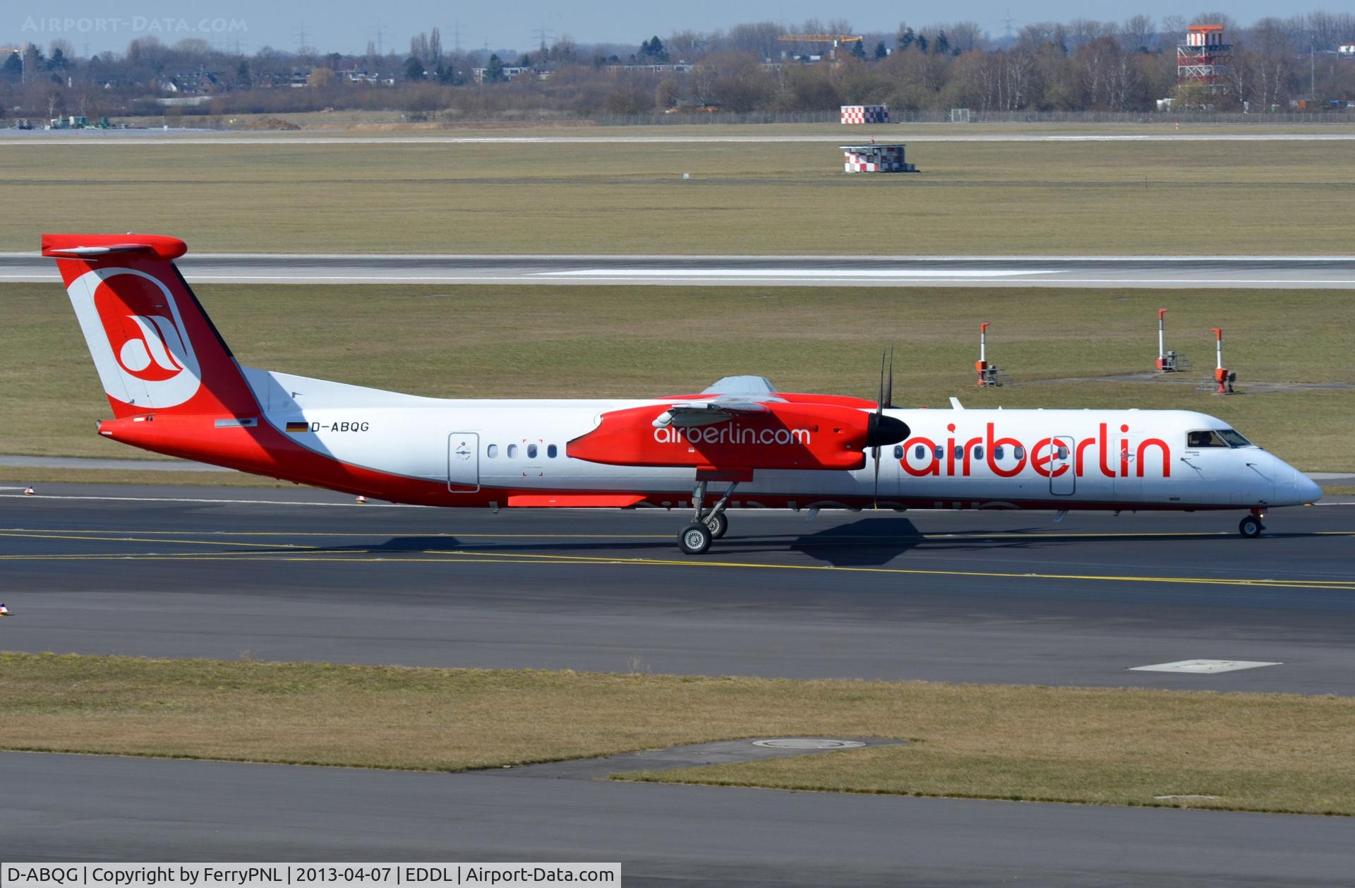 D-ABQG, 2009 De Havilland Canada DHC-8-402Q Dash 8 C/N 4250, AB DHC8
