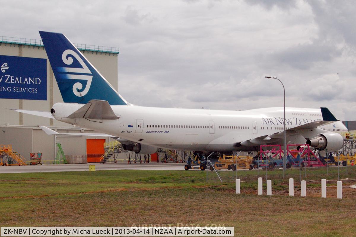 ZK-NBV, 1998 Boeing 747-419 C/N 26910, One of the last two 744s of NZ