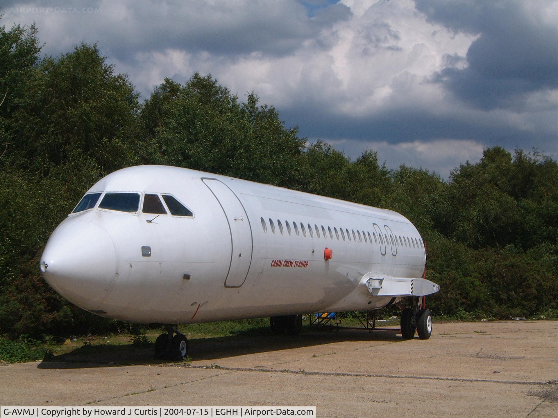 G-AVMJ, 1968 BAC 111-510ED One-Eleven C/N BAC.138, Fuselage only, since departed.