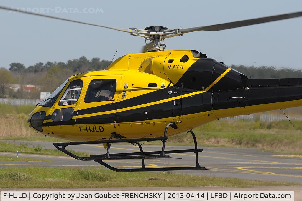 F-HJLD, 1981 Eurocopter AS-355F-2 Ecureuil C/N 5064, MAYA take off