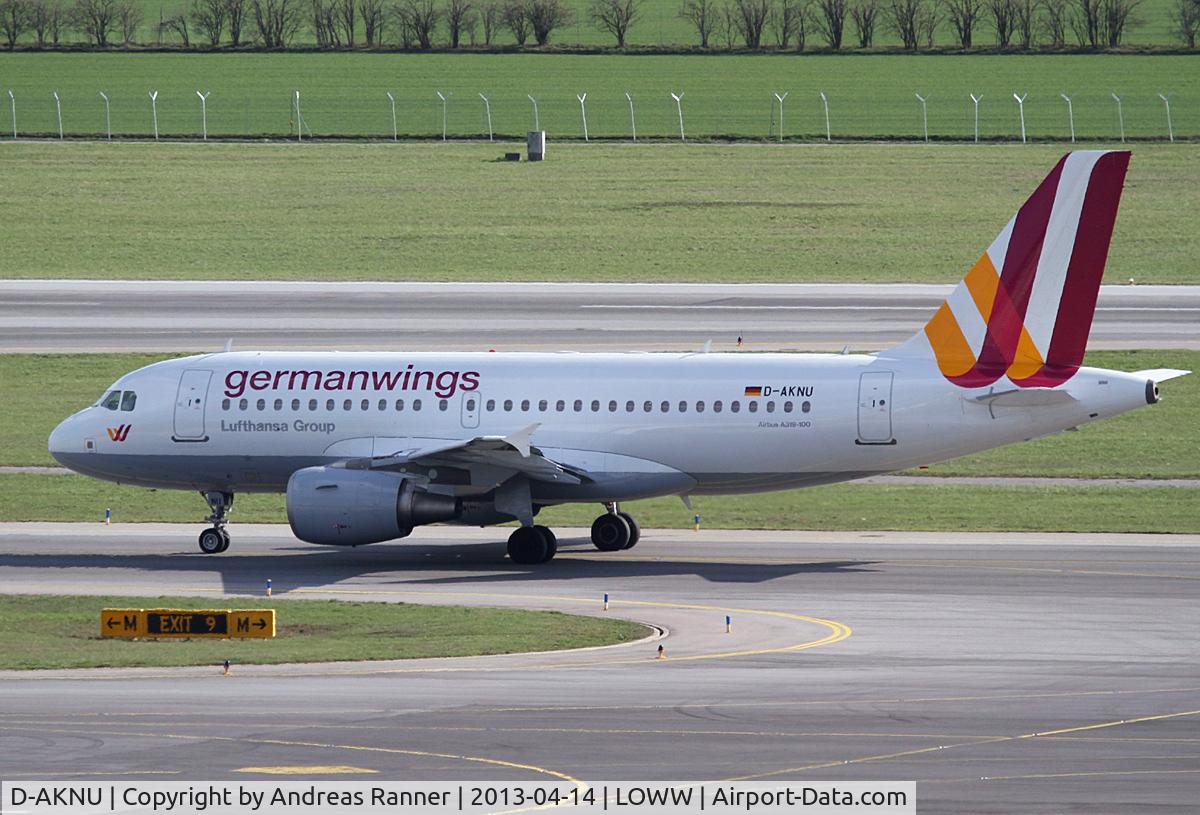 D-AKNU, 2005 Airbus A319-112 C/N 2628, Germanwings Airbus A319