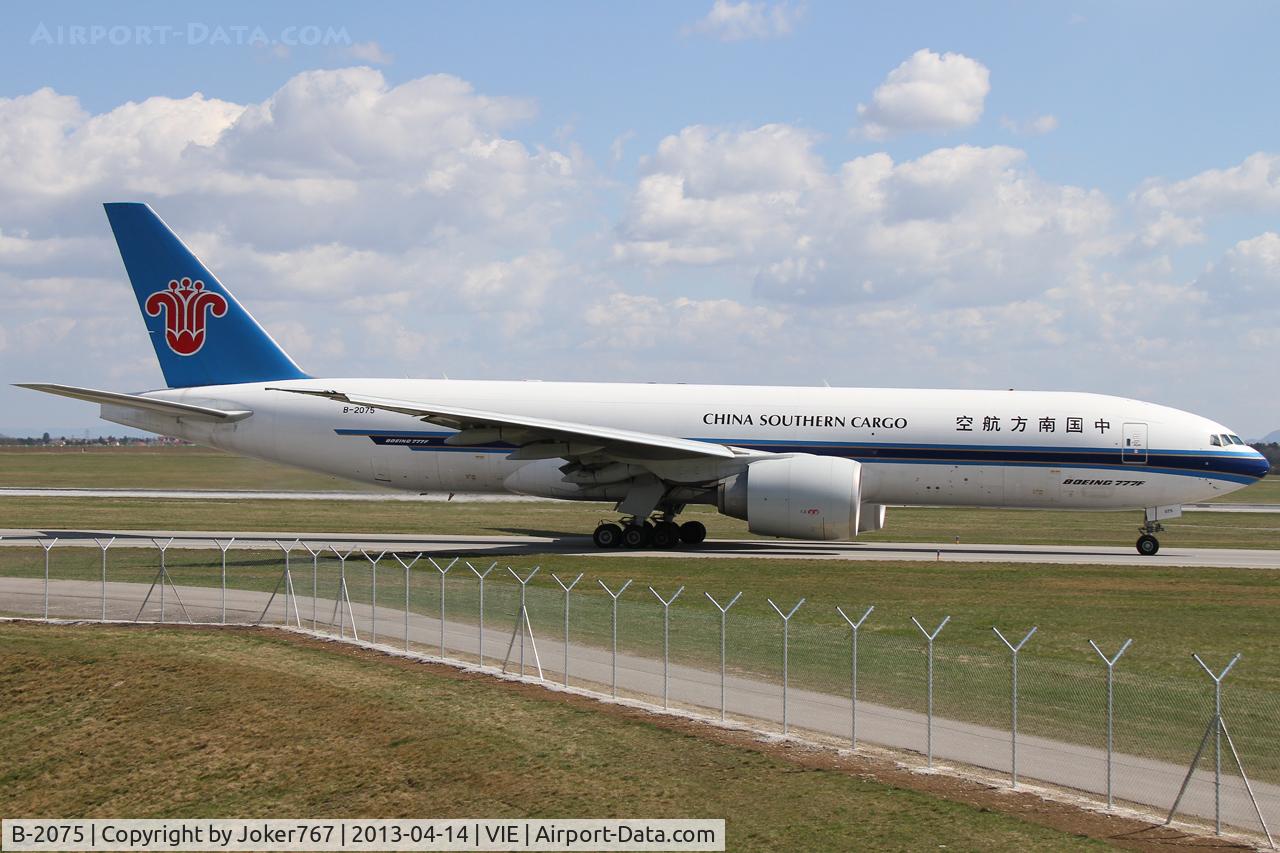 B-2075, 2009 Boeing 777-F1B C/N 37312, China Southern Cargo
