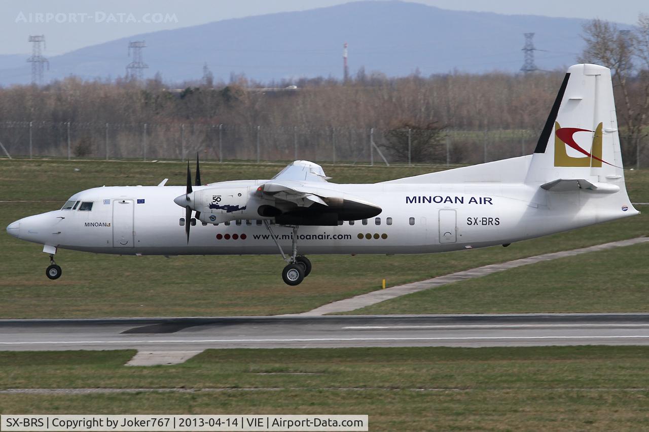 SX-BRS, 1990 Fokker 50 C/N 20206, Minoan Air