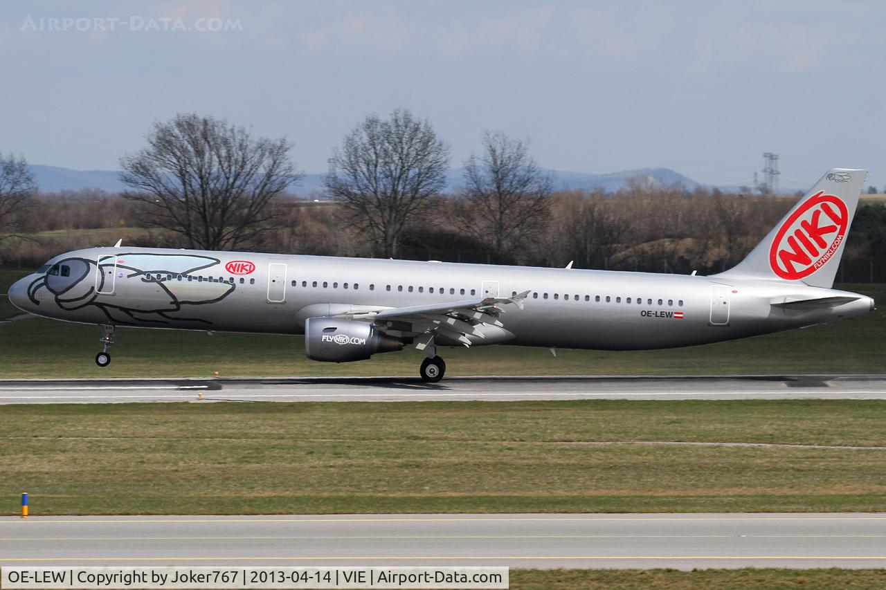 OE-LEW, 2011 Airbus A321-211 C/N 4611, NIKI