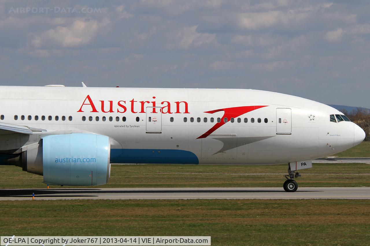 OE-LPA, 1997 Boeing 777-2Z9/ER C/N 28698, Austrian Airlines