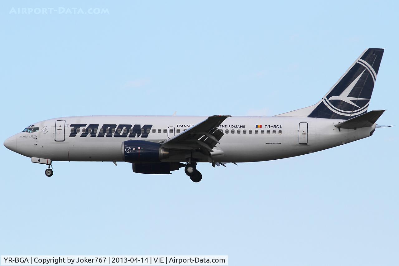 YR-BGA, 1993 Boeing 737-38J C/N 27179, Tarom