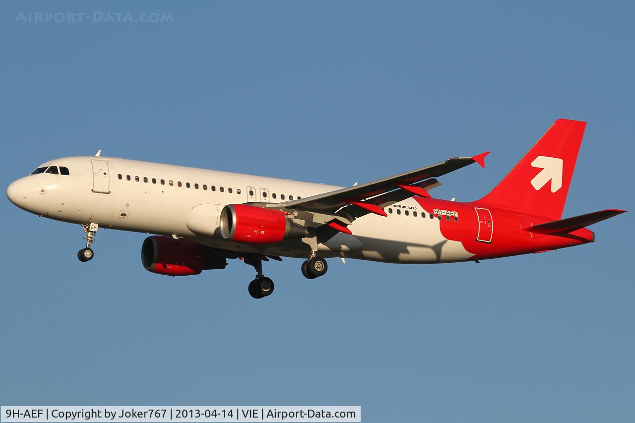 9H-AEF, 2003 Airbus A320-214 C/N 2142, OLT Express (Air Malta)