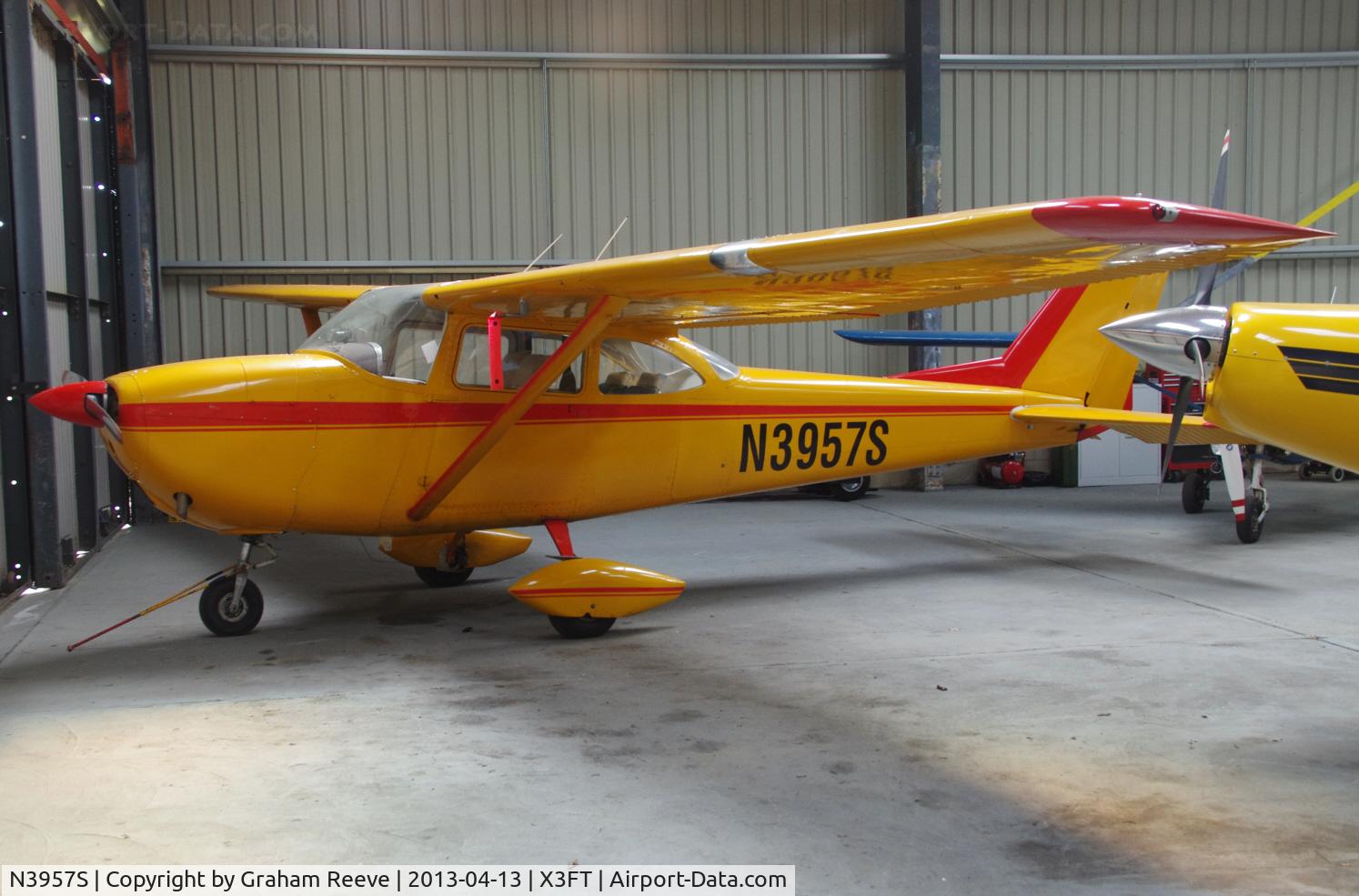 N3957S, 1964 Cessna 172E C/N 17251157, Seen at Felthorpe.