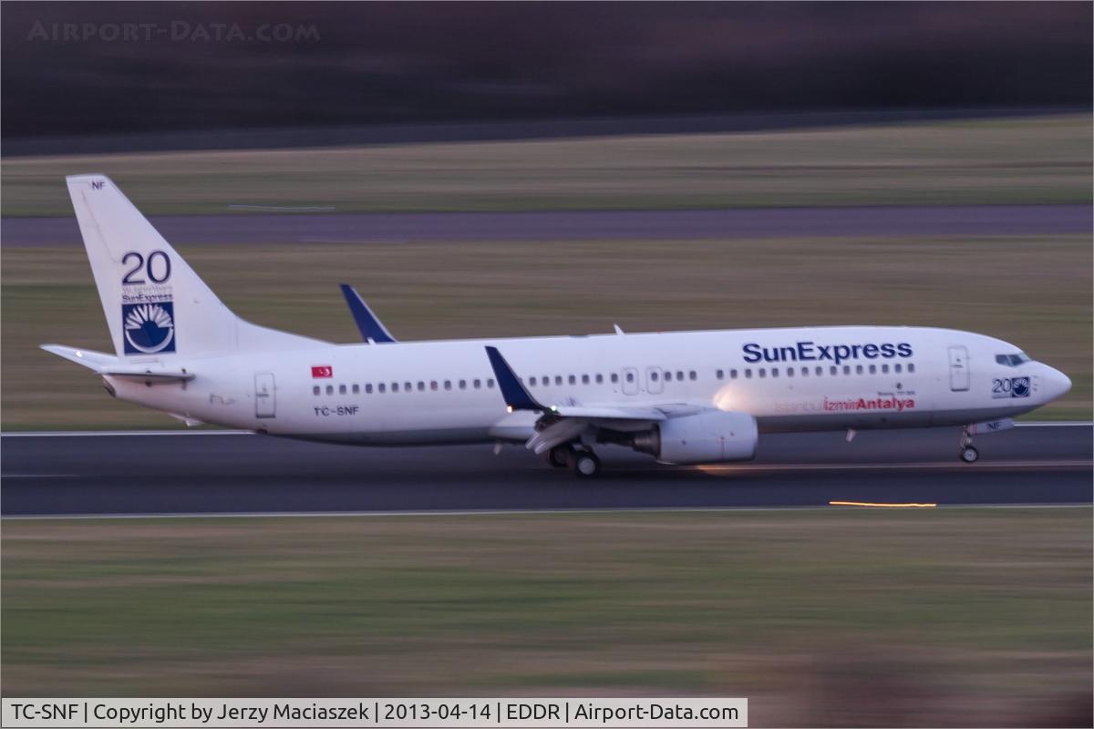 TC-SNF, 2008 Boeing 737-8HC C/N 36529, Boeing 737-8HC