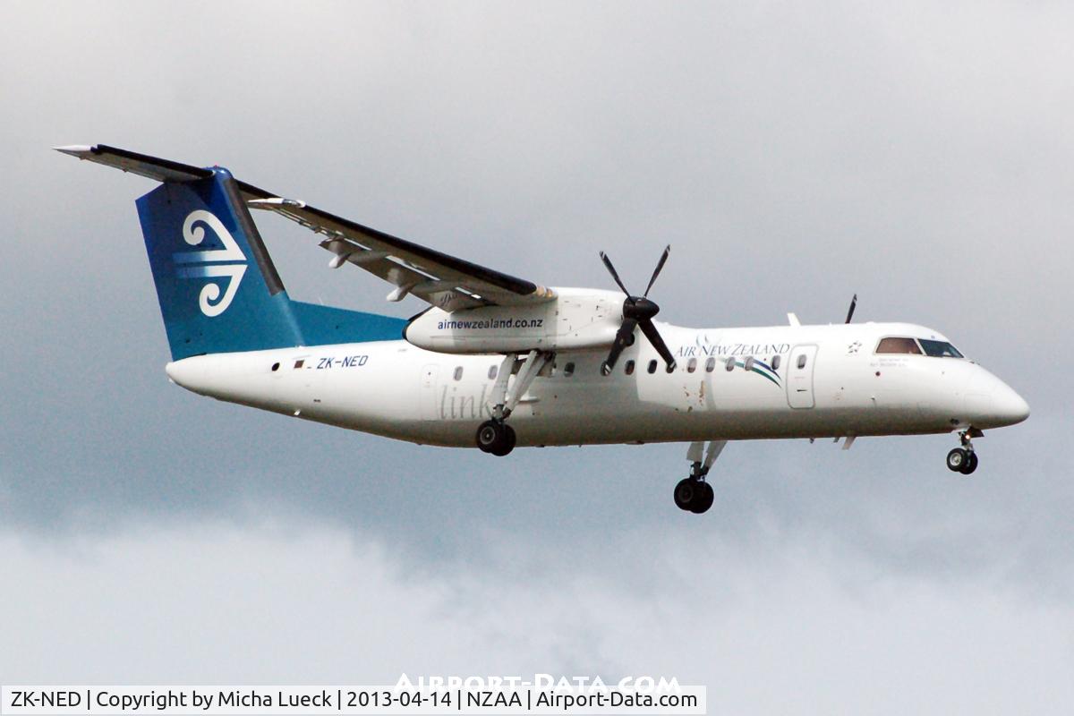 ZK-NED, 2005 De Havilland Canada DHC-8-311 Dash 8 C/N 617, At Auckland