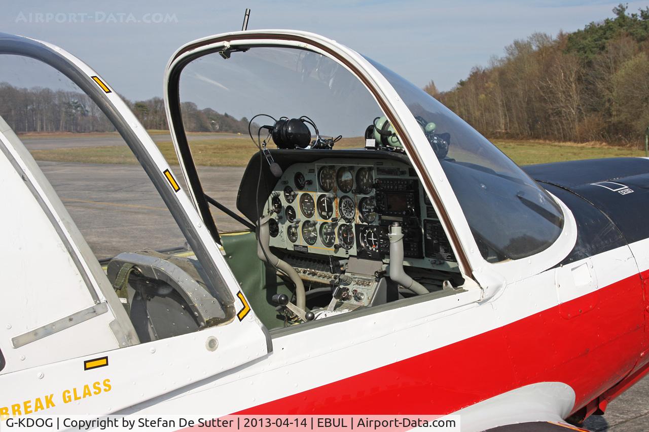 G-KDOG, 1973 Scottish Aviation Bulldog Series 120 Model 121 C/N BH120/289, Cockpit view.