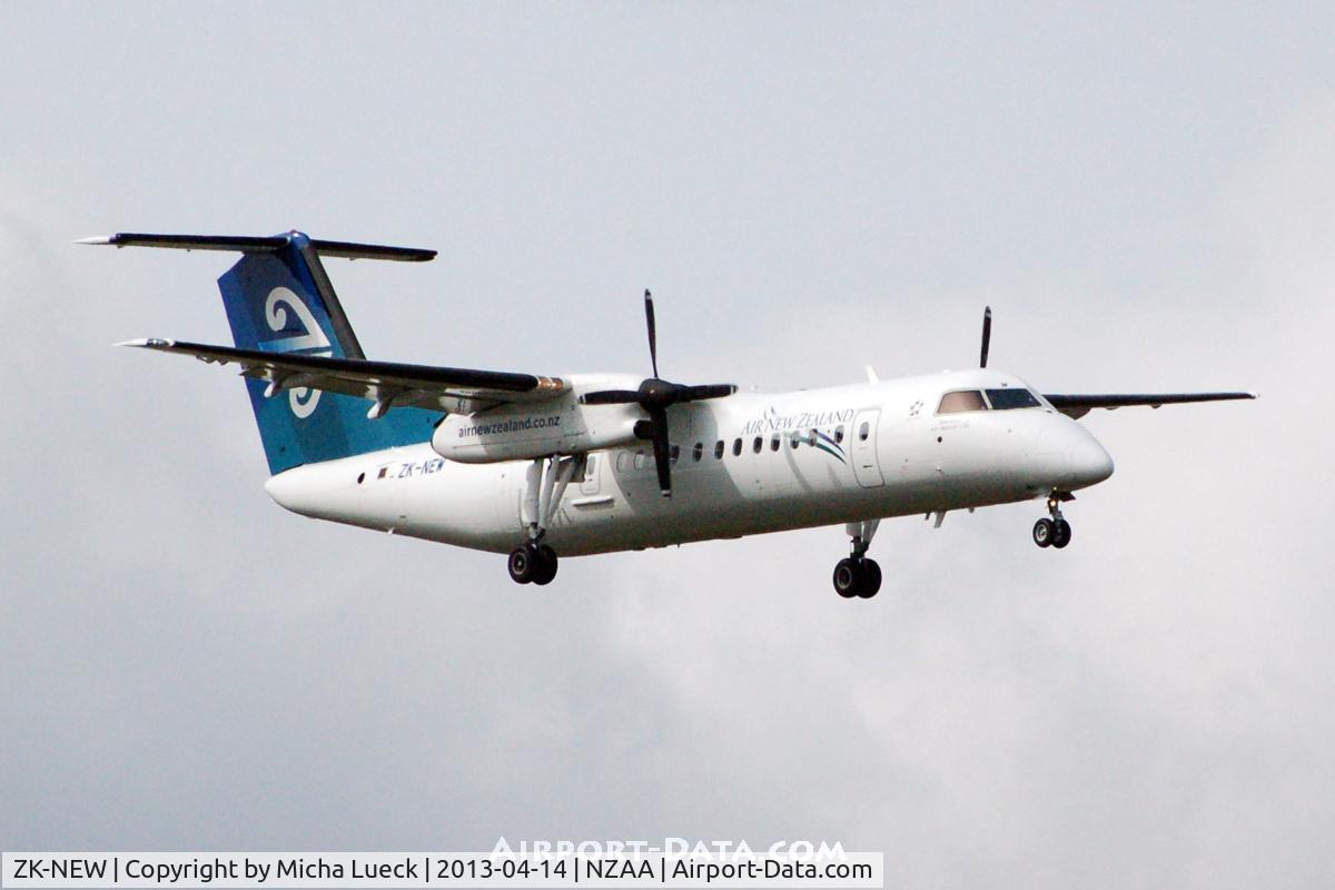 ZK-NEW, 2007 De Havilland Canada DHC-8-311Q Dash 8 C/N 648, At Auckland