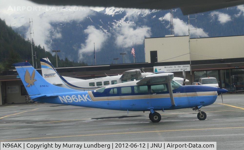 N96AK, 1984 Cessna 207A C/N 20700782, On the ramp at Juneau, Alaska.