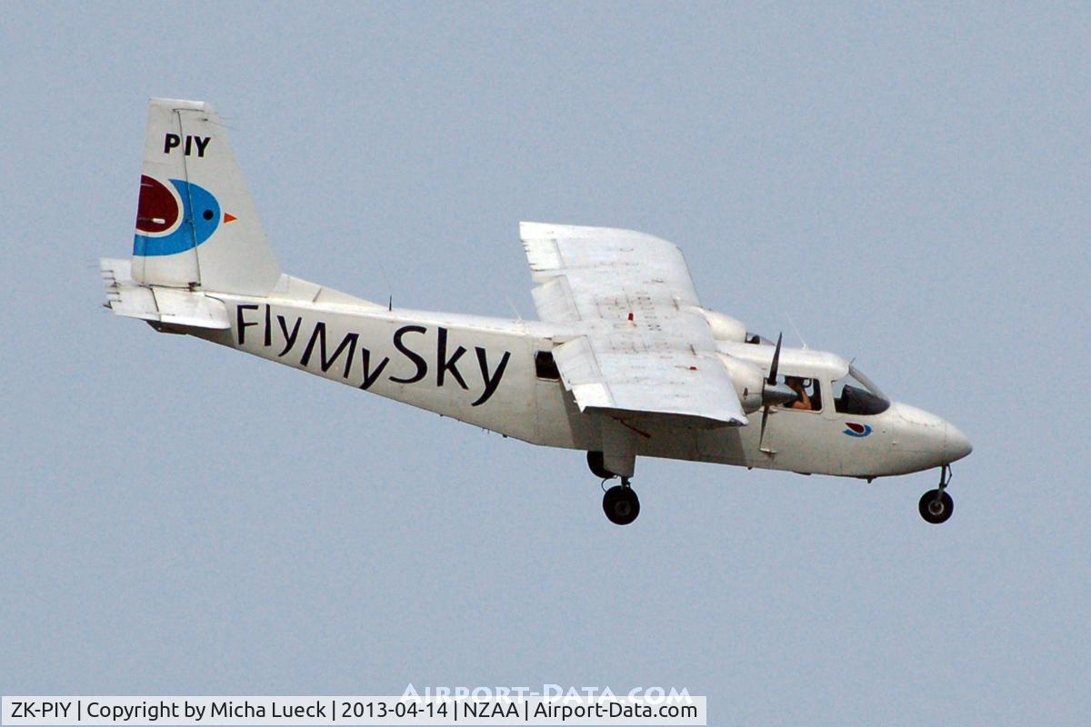 ZK-PIY, 1973 Britten-Norman BN-2A-20 Islander C/N 344, At Auckland