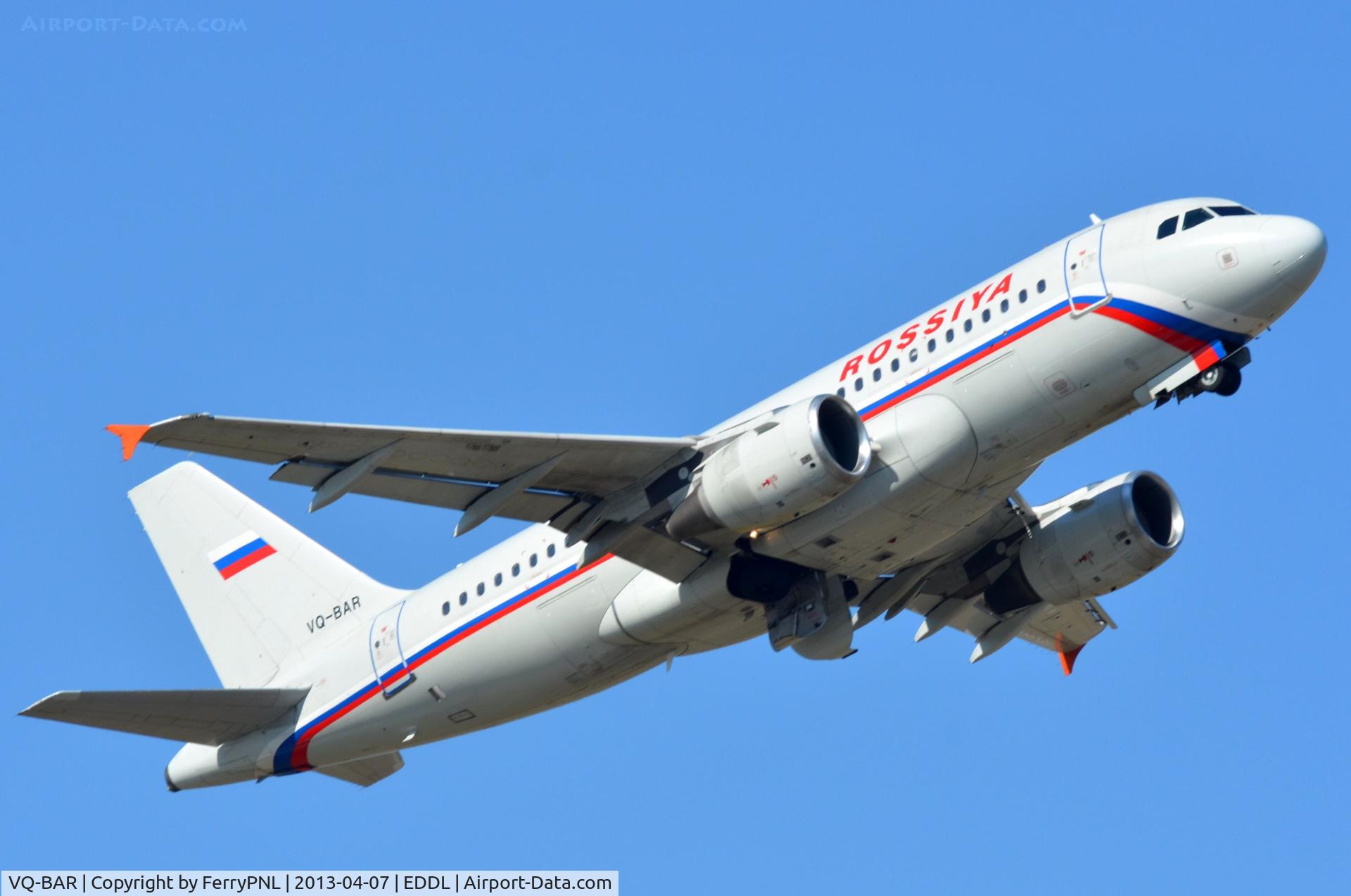 VQ-BAR, 2001 Airbus A319-111 C/N 1488, Rossiya A319 taking-off.