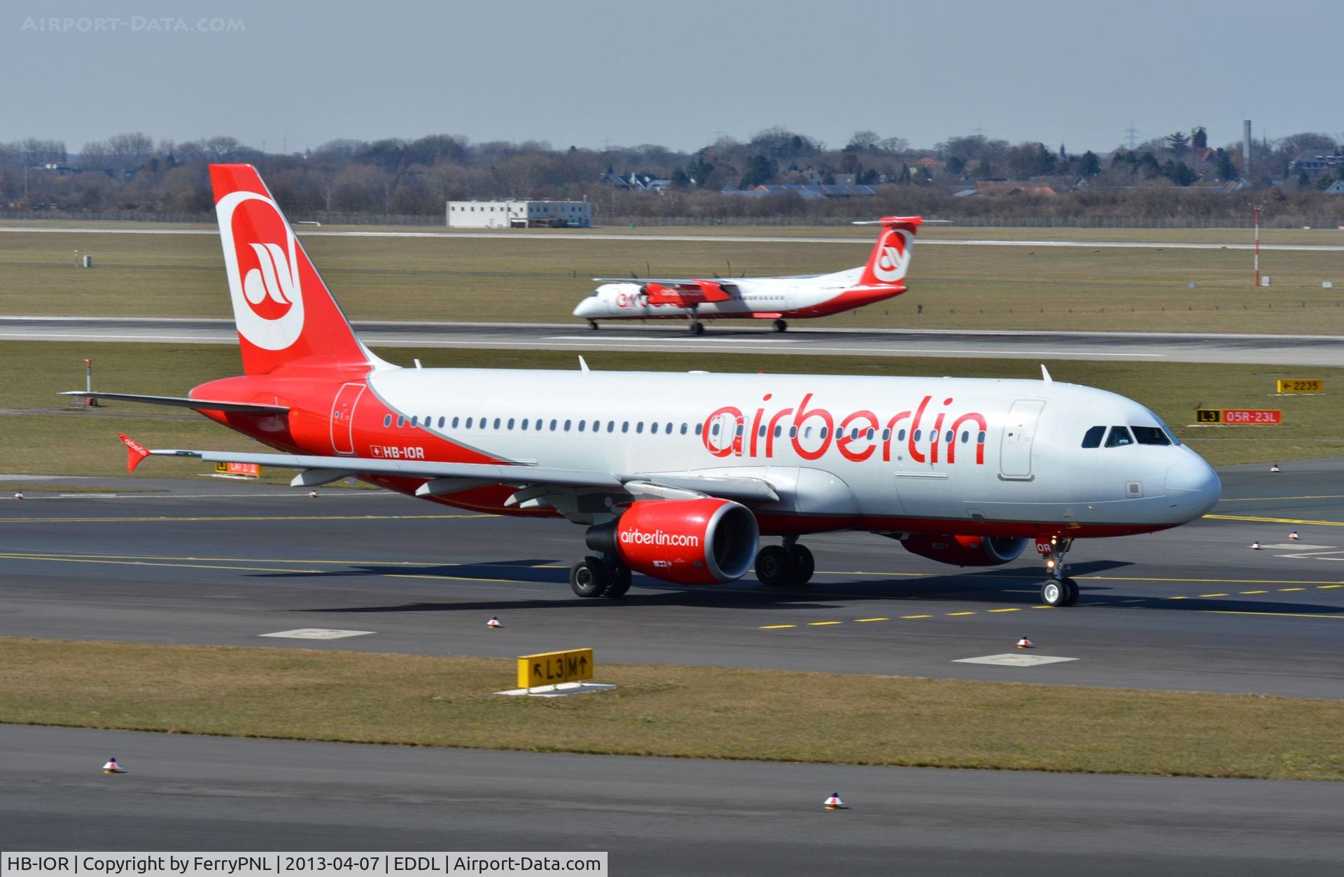 HB-IOR, 2009 Airbus A320-214 C/N 4033, Swiss registered Air Berlin A320.