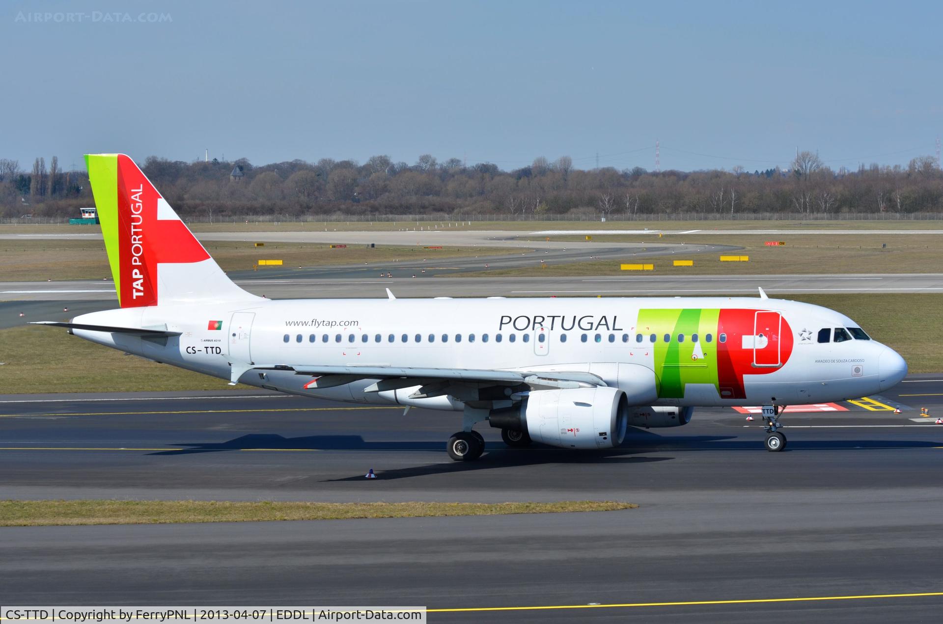 CS-TTD, 1998 Airbus A319-111 C/N 790, TAP A319