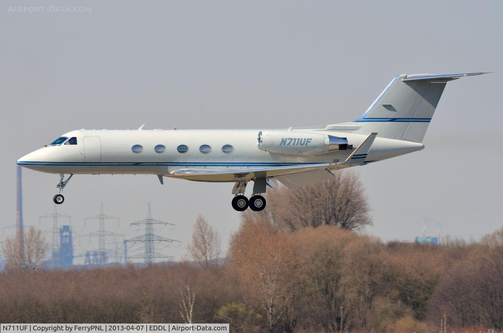 N711UF, 1984 Gulfstream Aerospace G-1159A Gulfstream III C/N 421, Fertitta Enterprises of Las Vegas NV operates this classic Gulfstream III.