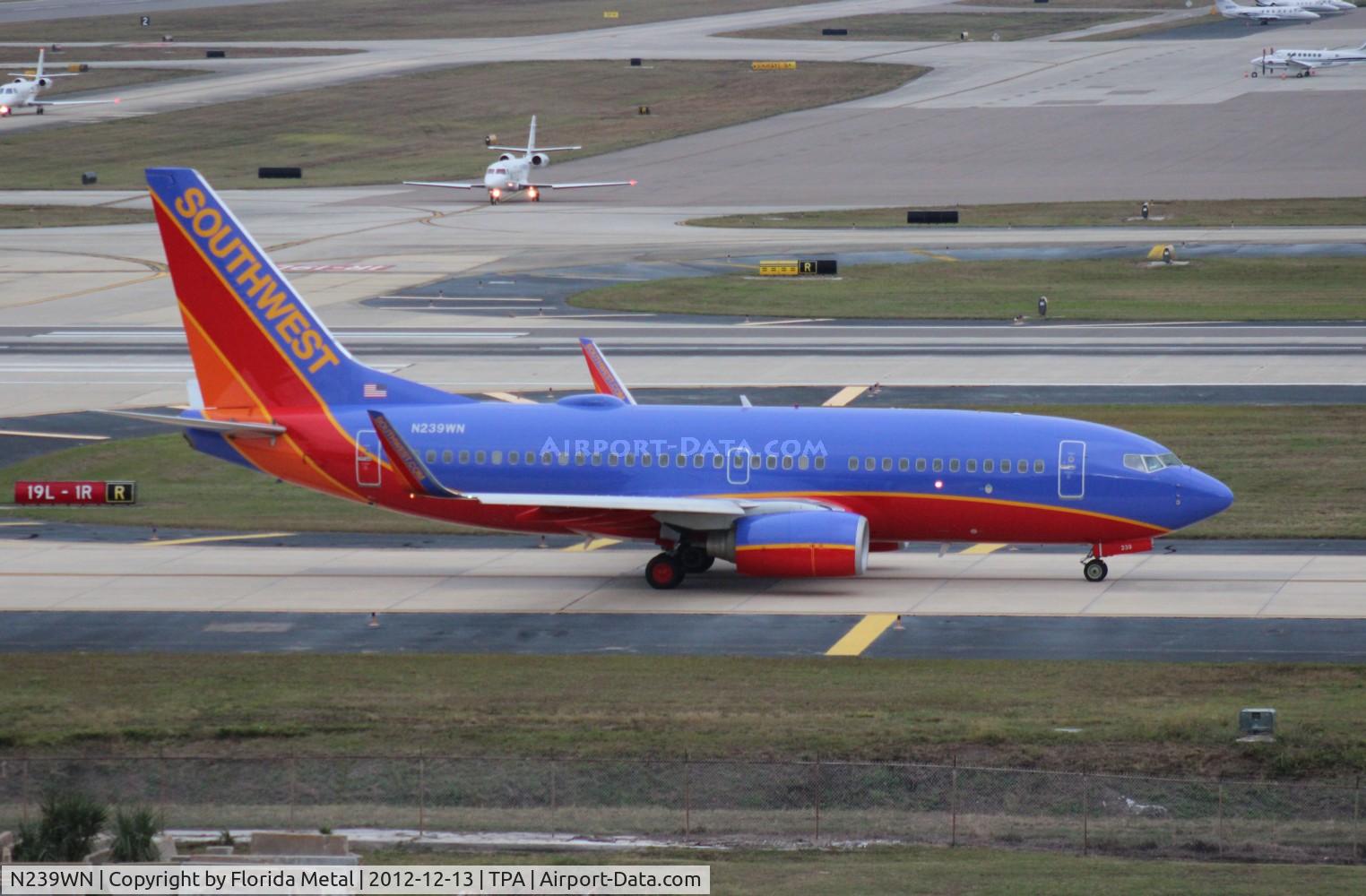 N239WN, 2006 Boeing 737-7H4 C/N 34714, Southwest 737