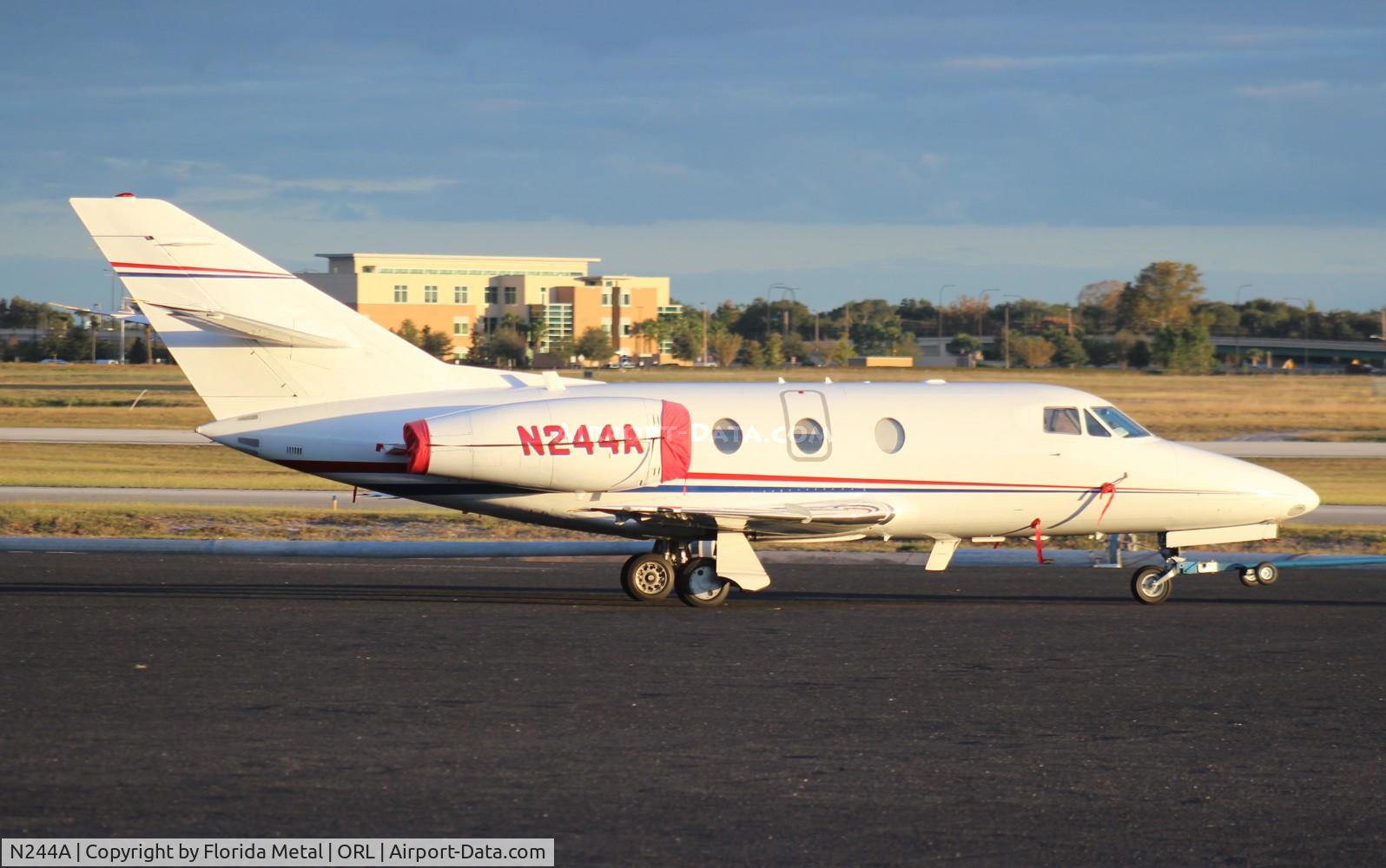 N244A, 1979 Dassault Falcon 10 C/N 145, Falcon 10