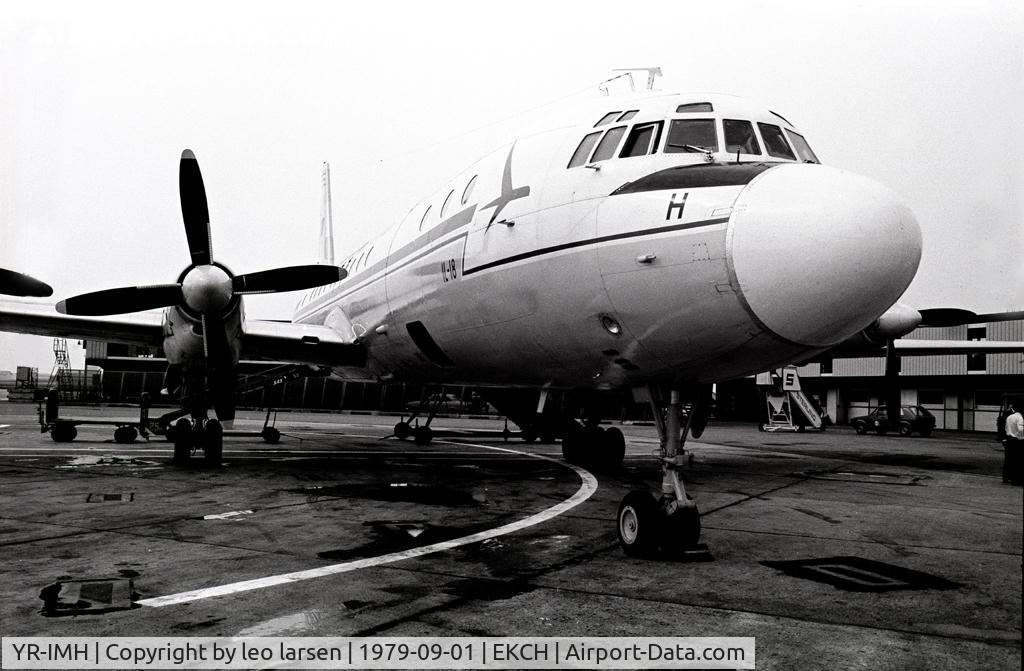 YR-IMH, 1965 Ilyushin IL-18V C/N 185008301, Copenhagen Kastrup 1.9.79