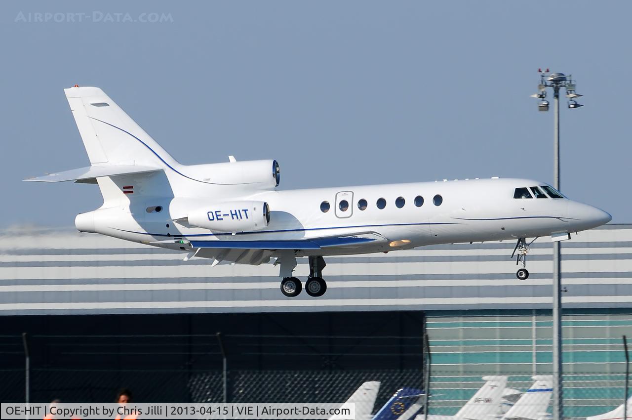 OE-HIT, 1990 Dassault Falcon 50 C/N 222, Private