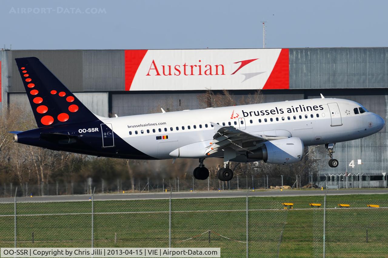 OO-SSR, 2010 Airbus A319-112 C/N 4275, Brussels Airlines