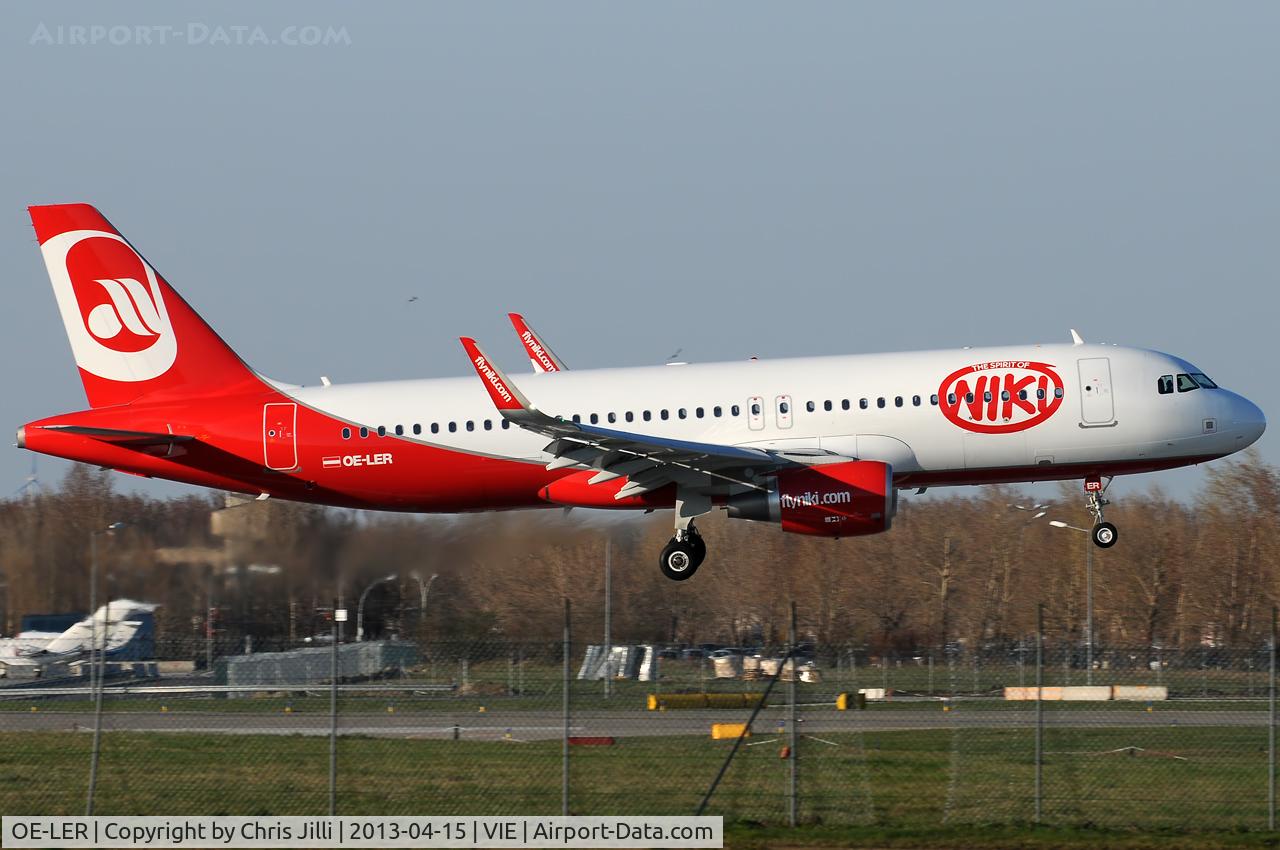 OE-LER, 2013 Airbus A320-214 C/N 5522, Air Berlin Austria (NIKI)