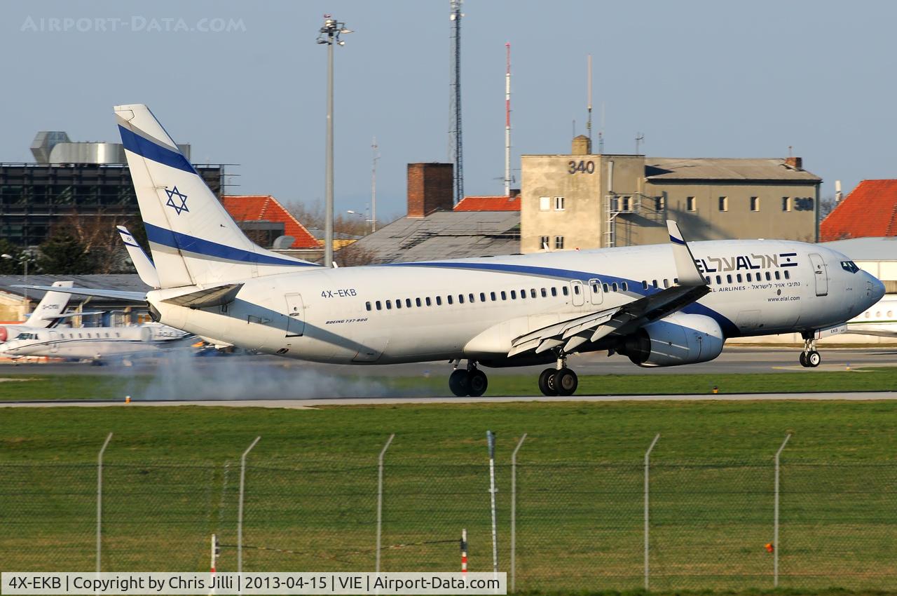 4X-EKB, 1999 Boeing 737-858 C/N 29958, El Al