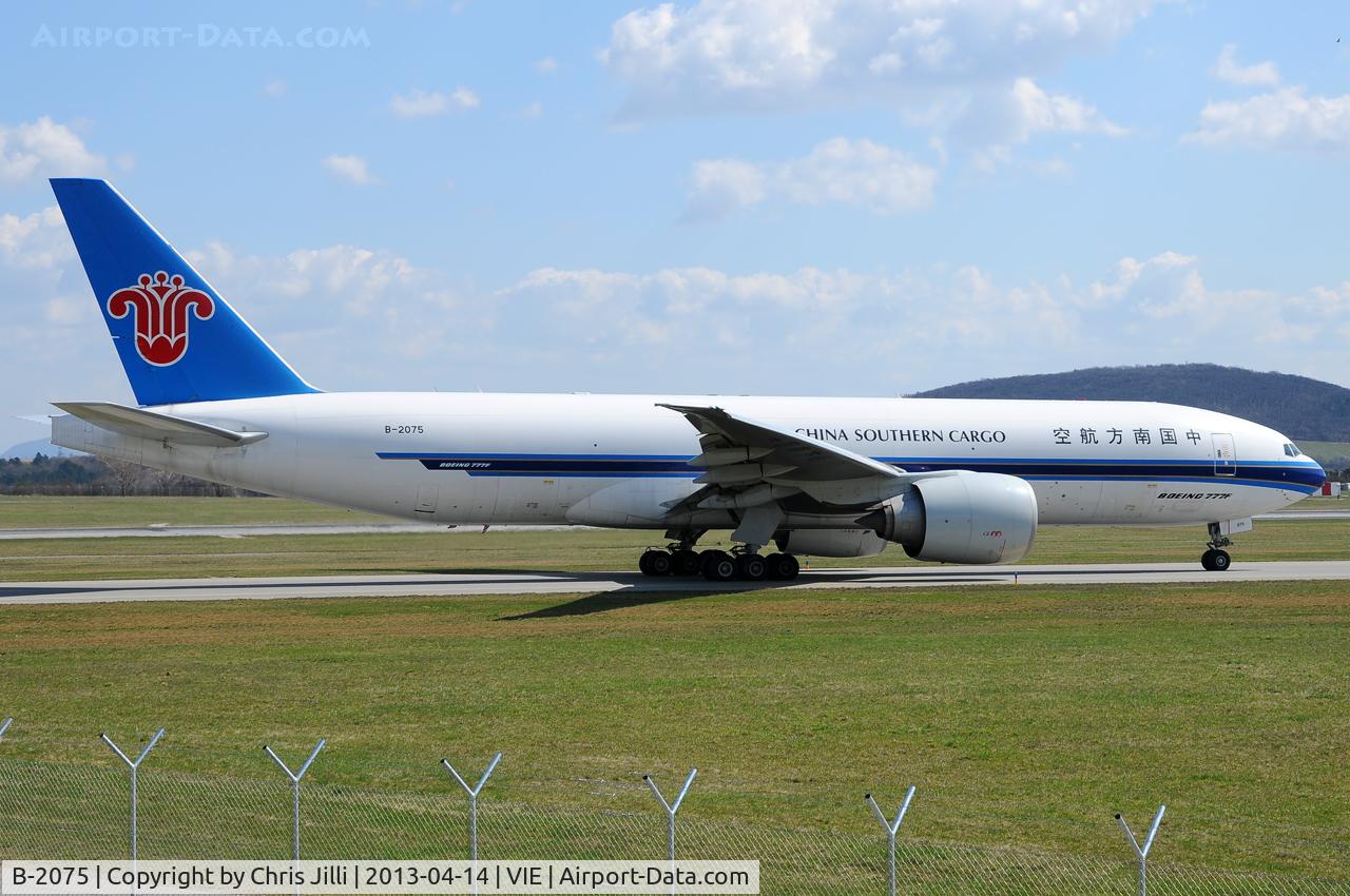 B-2075, 2009 Boeing 777-F1B C/N 37312, China Southern Cargo