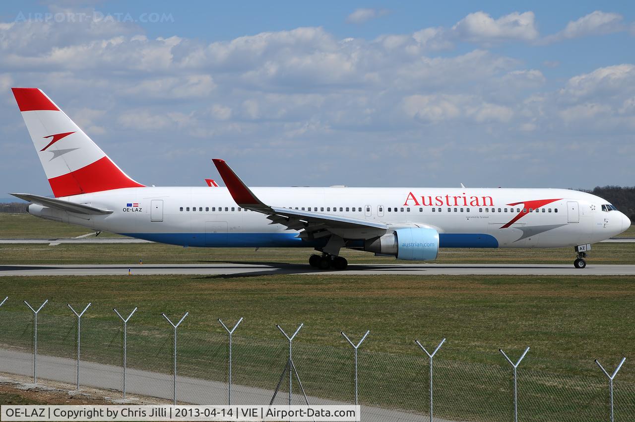 OE-LAZ, 1999 Boeing 767-3Z9 C/N 30331, Austrian Airlines