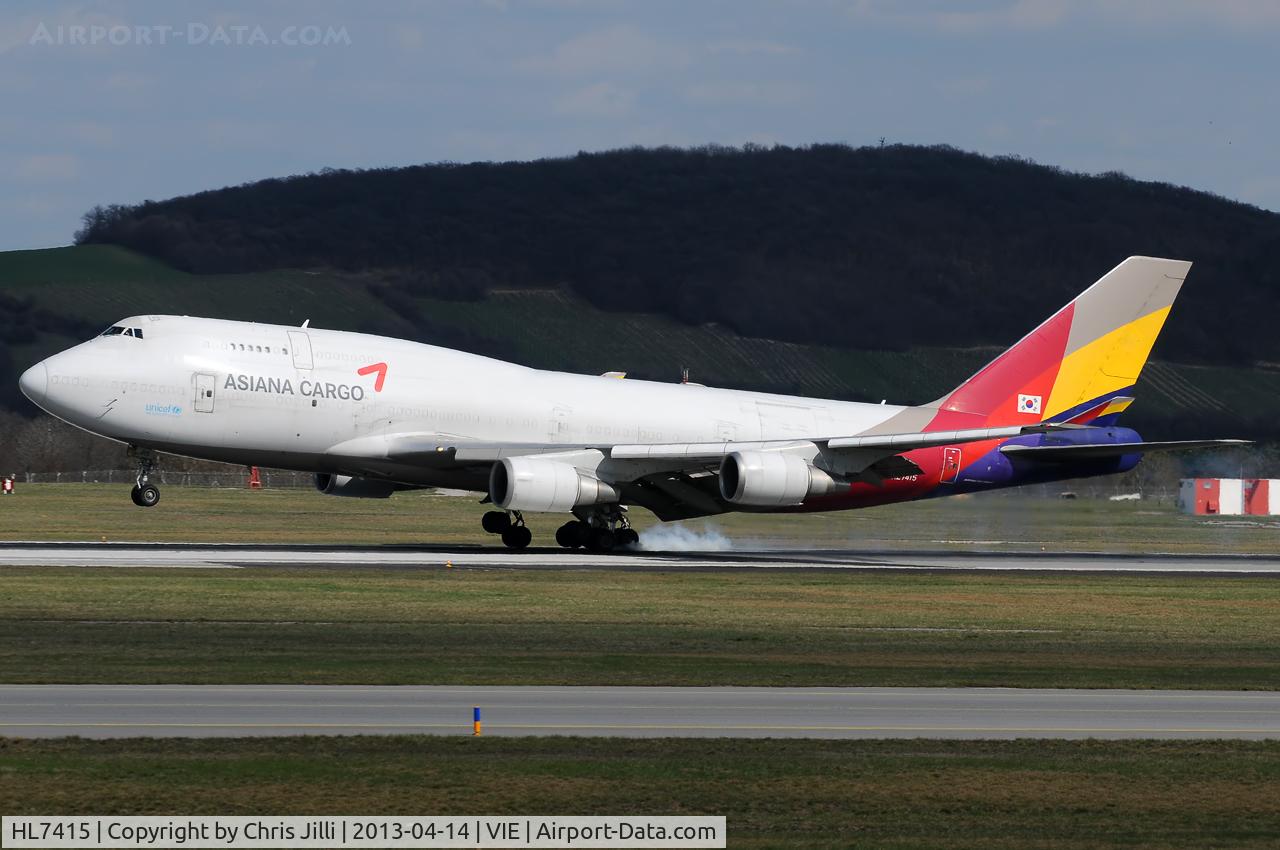 HL7415, 1993 Boeing 747-48EM(BDSF) C/N 25777, Asiana Airlines Cargo
