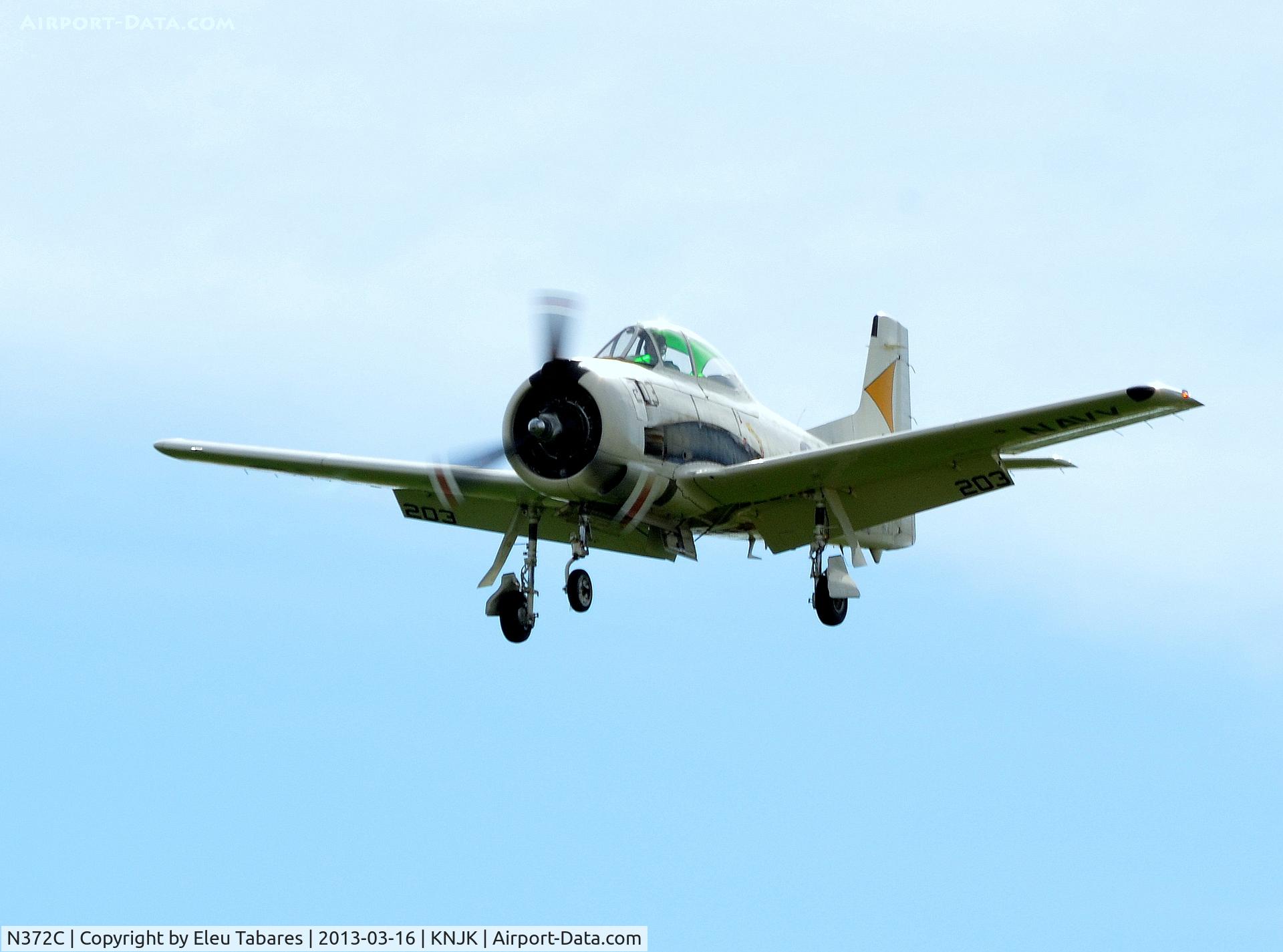 N372C, 1955 North American T-28B Trojan C/N 200-274, Taken during air show at the Naval Air Facility in El Centro, California.