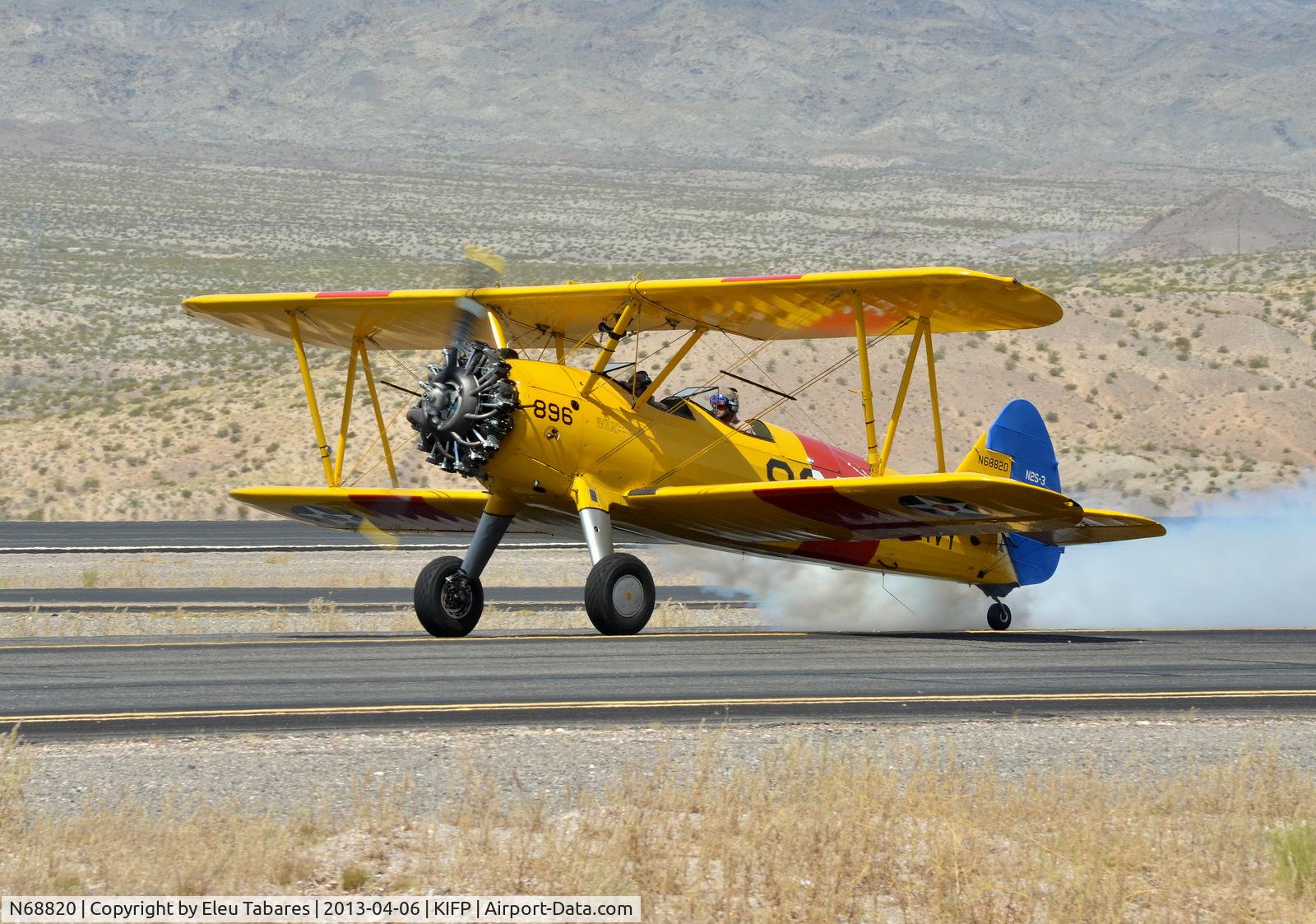 N68820, 1944 Boeing A75N1(PT17) C/N 75-5350, Taken during Legends Over The Colorado River.