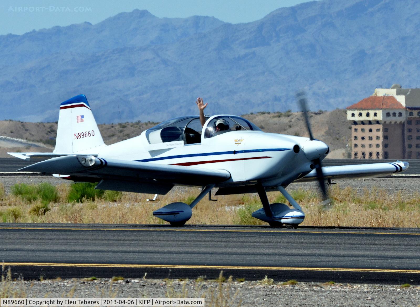 N89660, 1998 Vans RV-6A C/N 24618, Taken during Legends Over The Colorado River Fly-In.